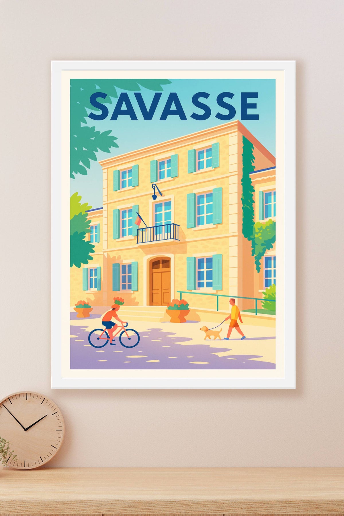 Affiche de Savasse - Charme et douceur de la vie provençale