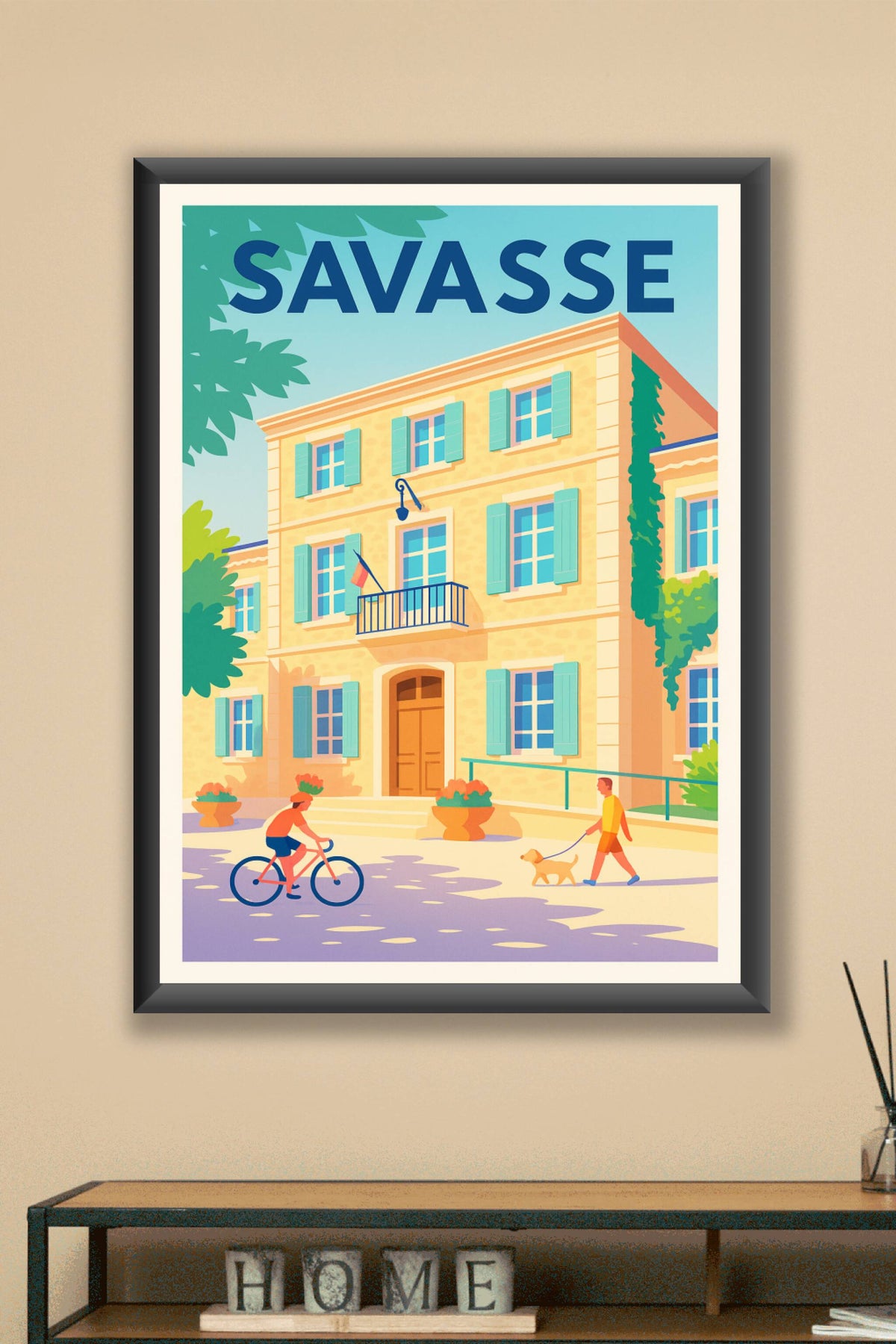 Affiche de Savasse - Charme et douceur de la vie provençale