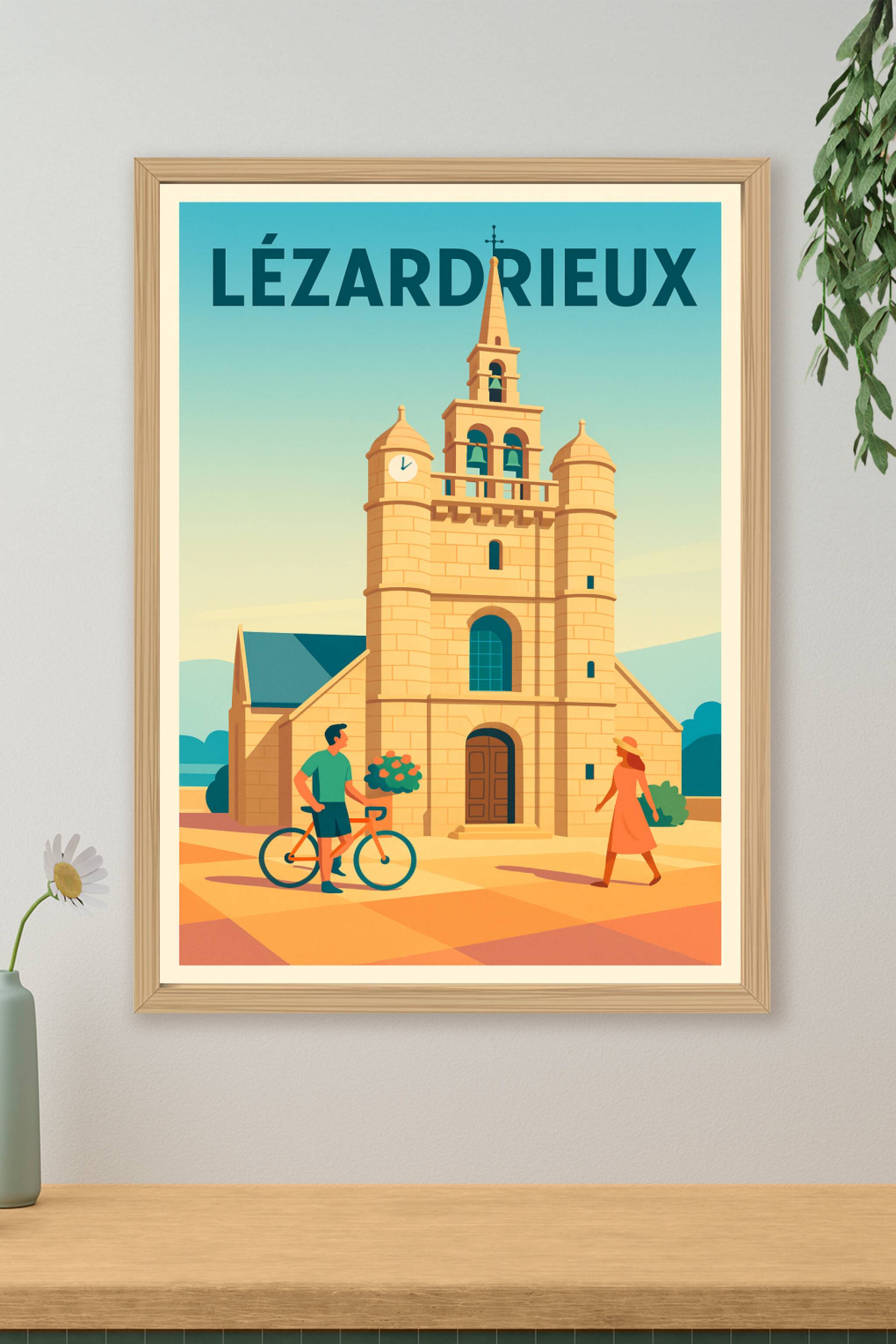 Affiche de Lézardrieux - Charme et Sérénité en Côte d'Armor