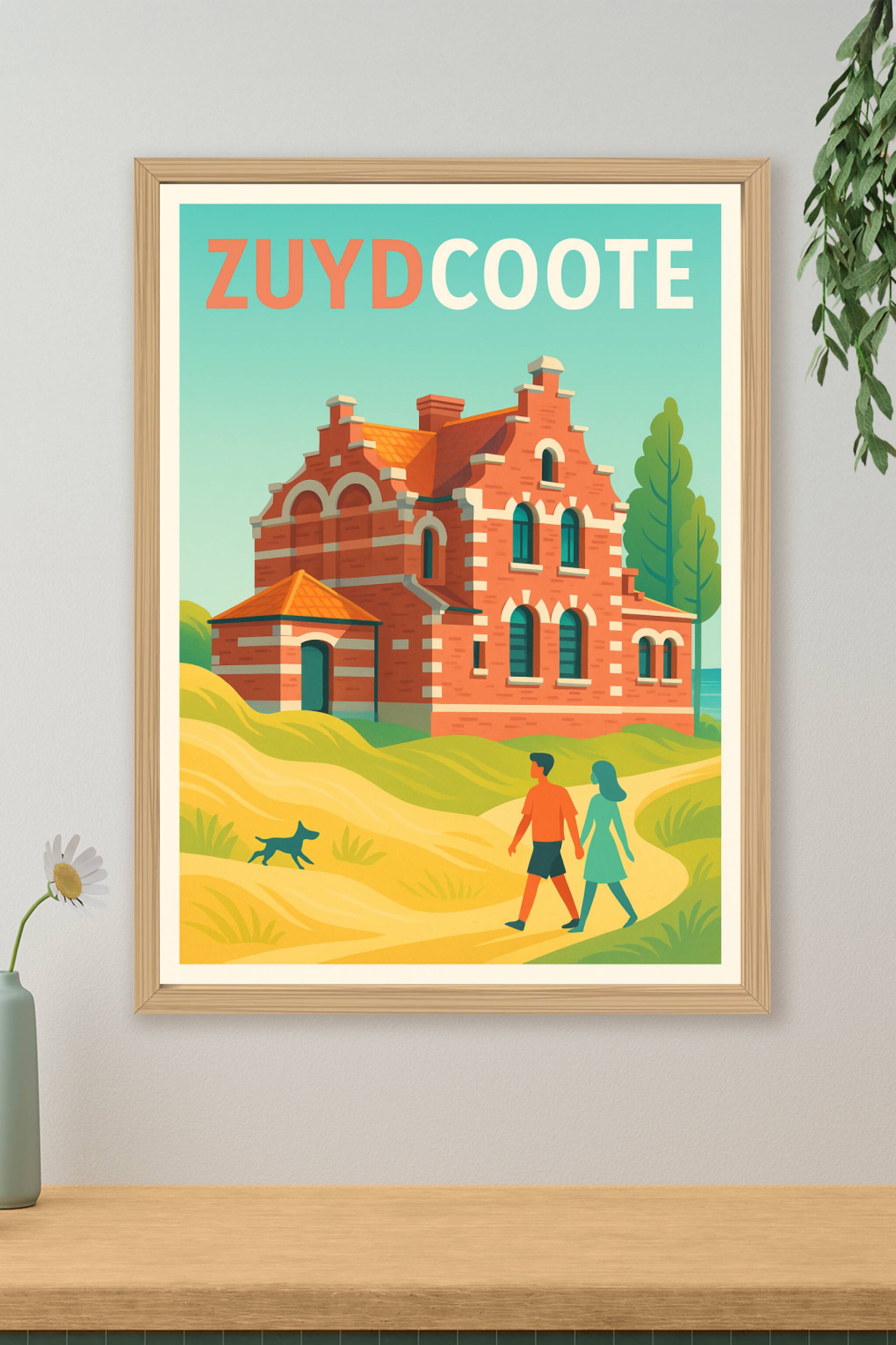 Affiche de Zuydcoote - Évasion au bord de la mer du Nord
