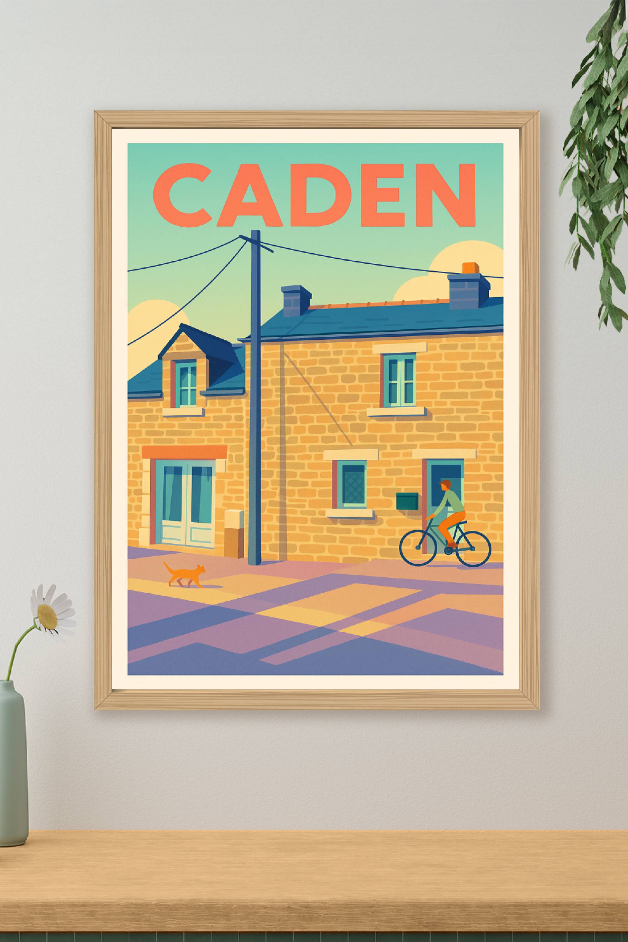 Affiche de Caden - Douceur et lumière d'un village breton