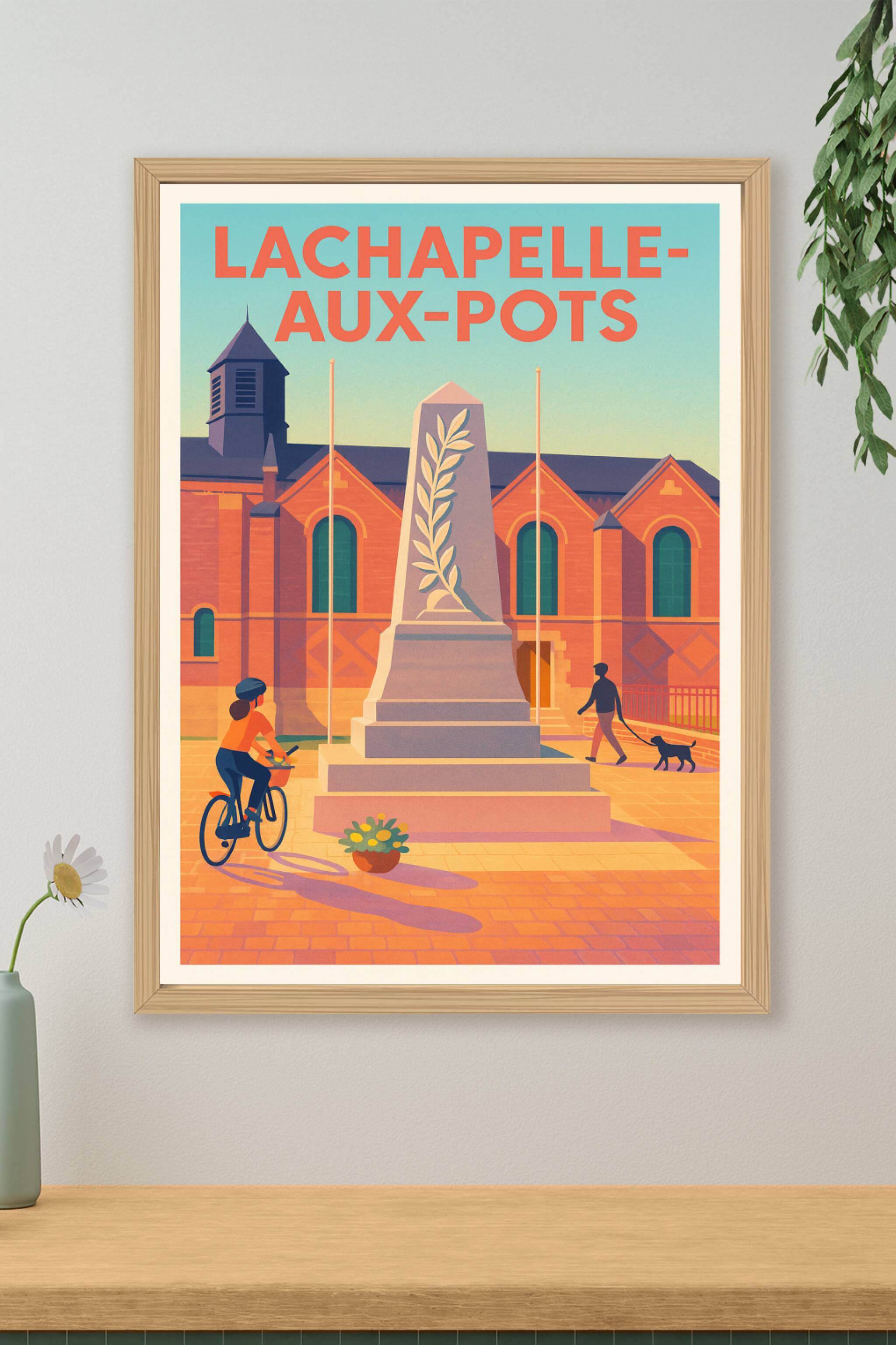 Affiche de Lachapelle-aux-Pots - Charme et sérénité au cœur du village