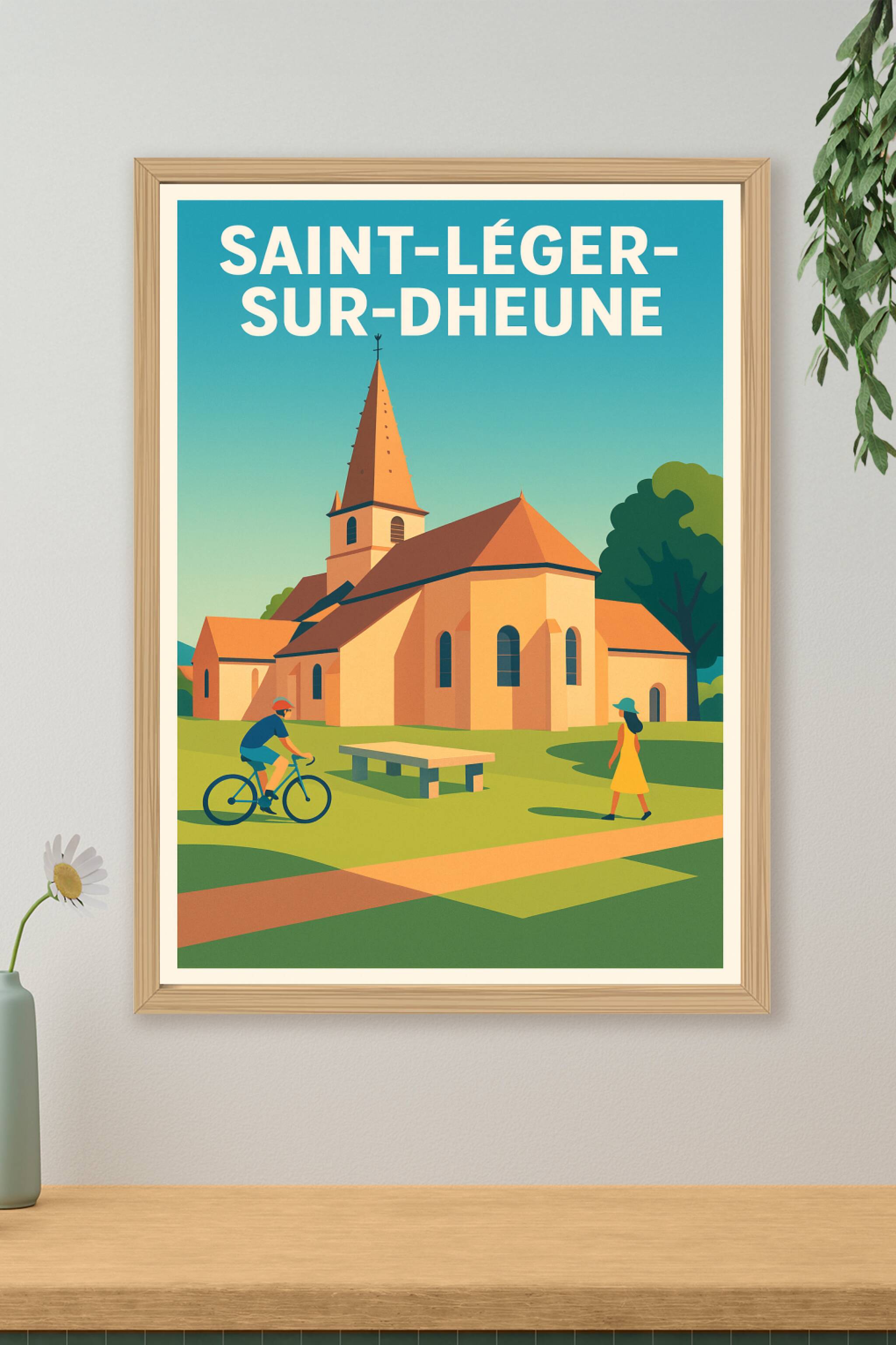 Affiche de Saint-Léger-sur-Dheune - Charme paisible au cœur du village