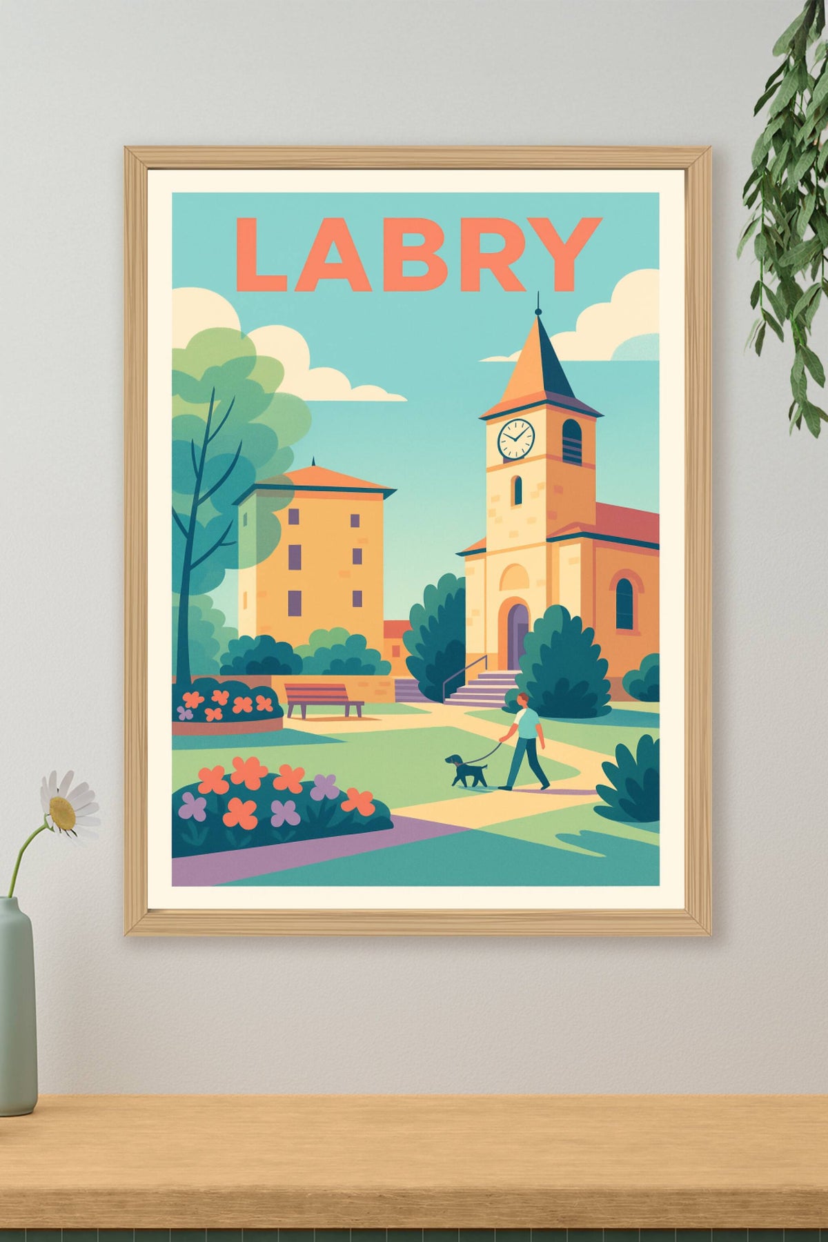 Affiche de Labry - Charme et sérénité au cœur du village