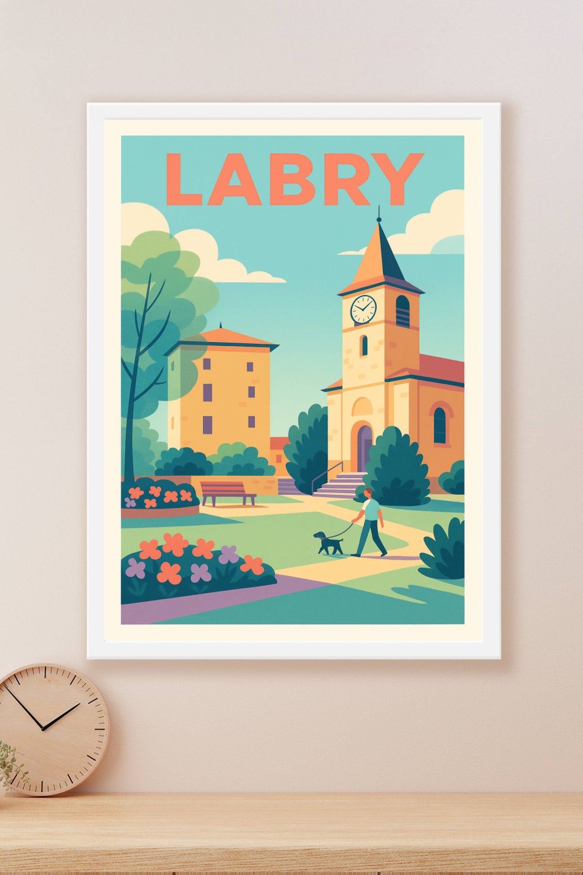 Affiche de Labry - Charme et sérénité au cœur du village