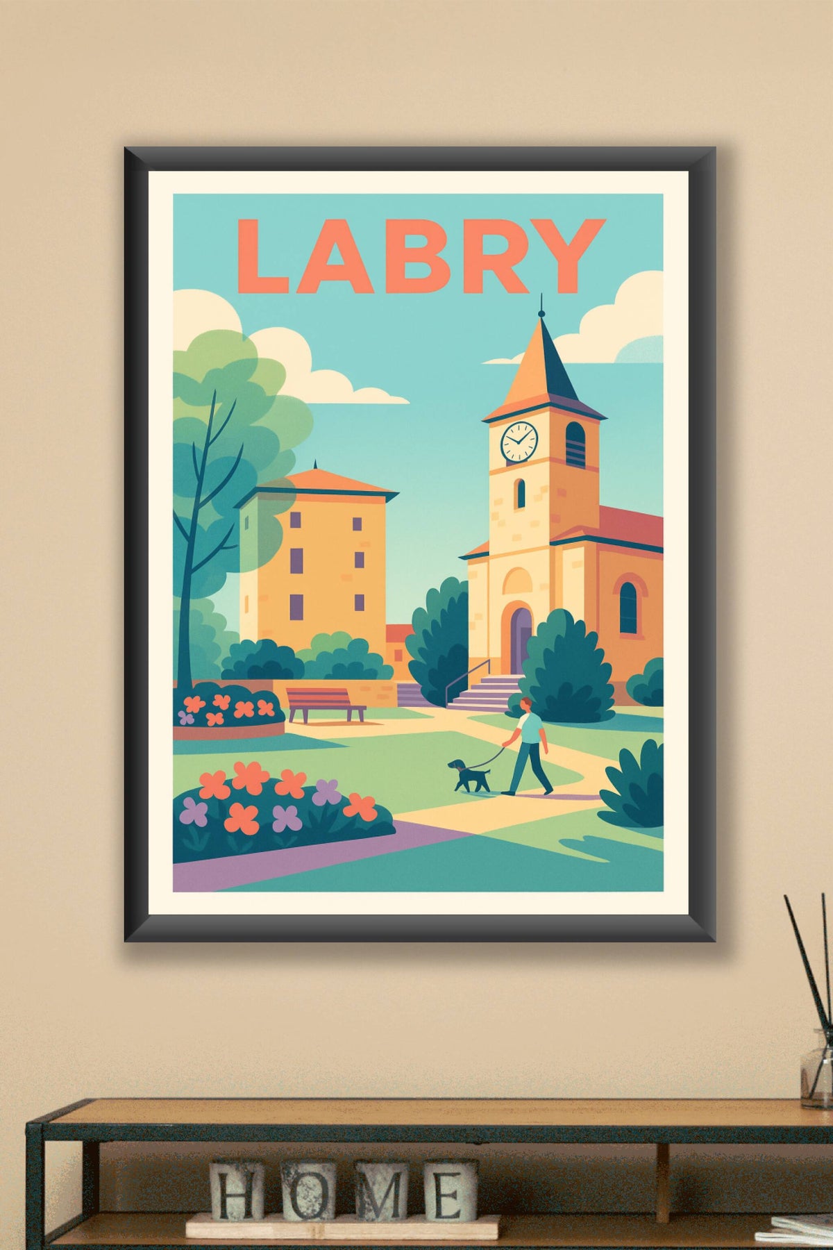 Affiche de Labry - Charme et sérénité au cœur du village