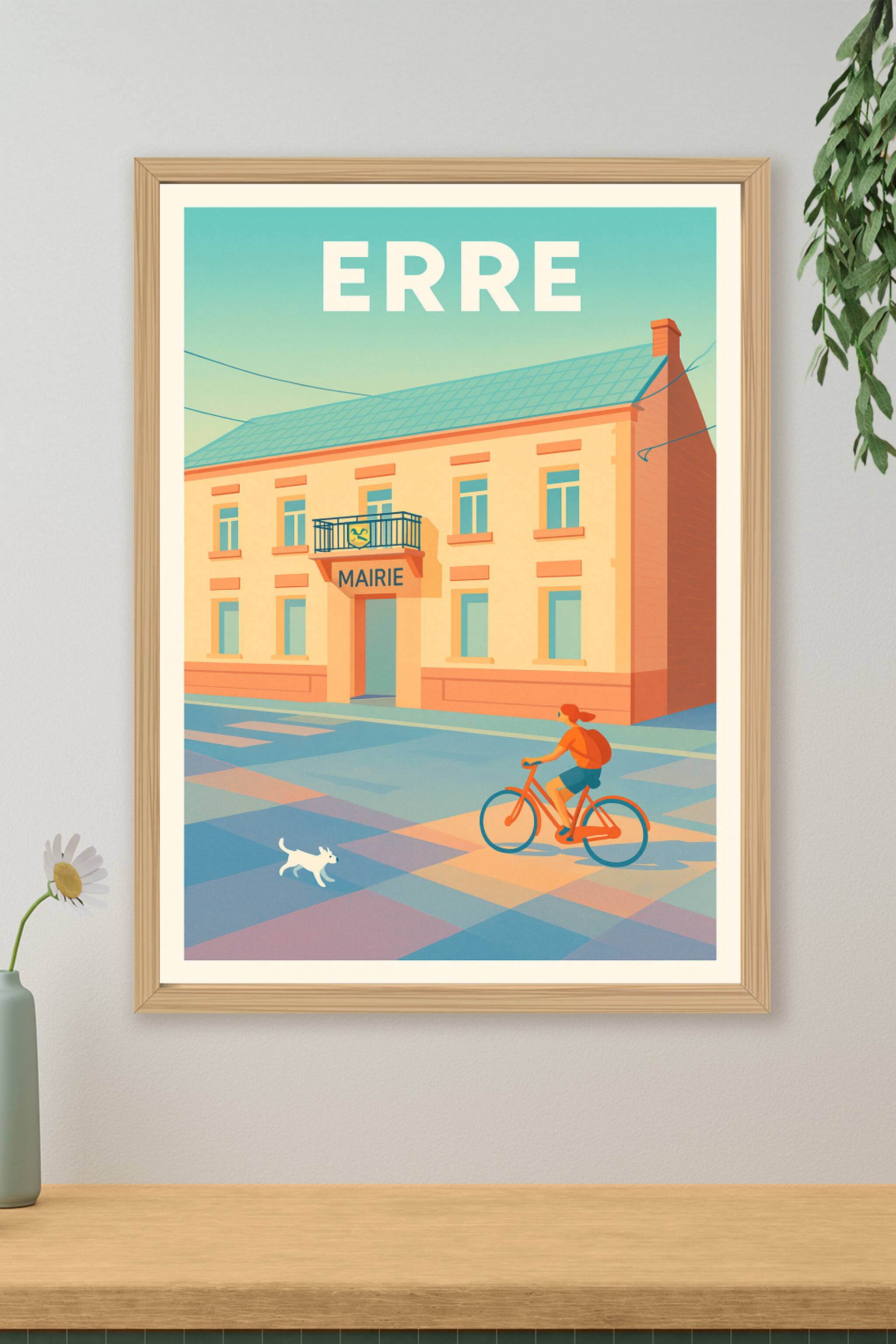 Affiche de Erre - Charme et tranquillité au cœur du village