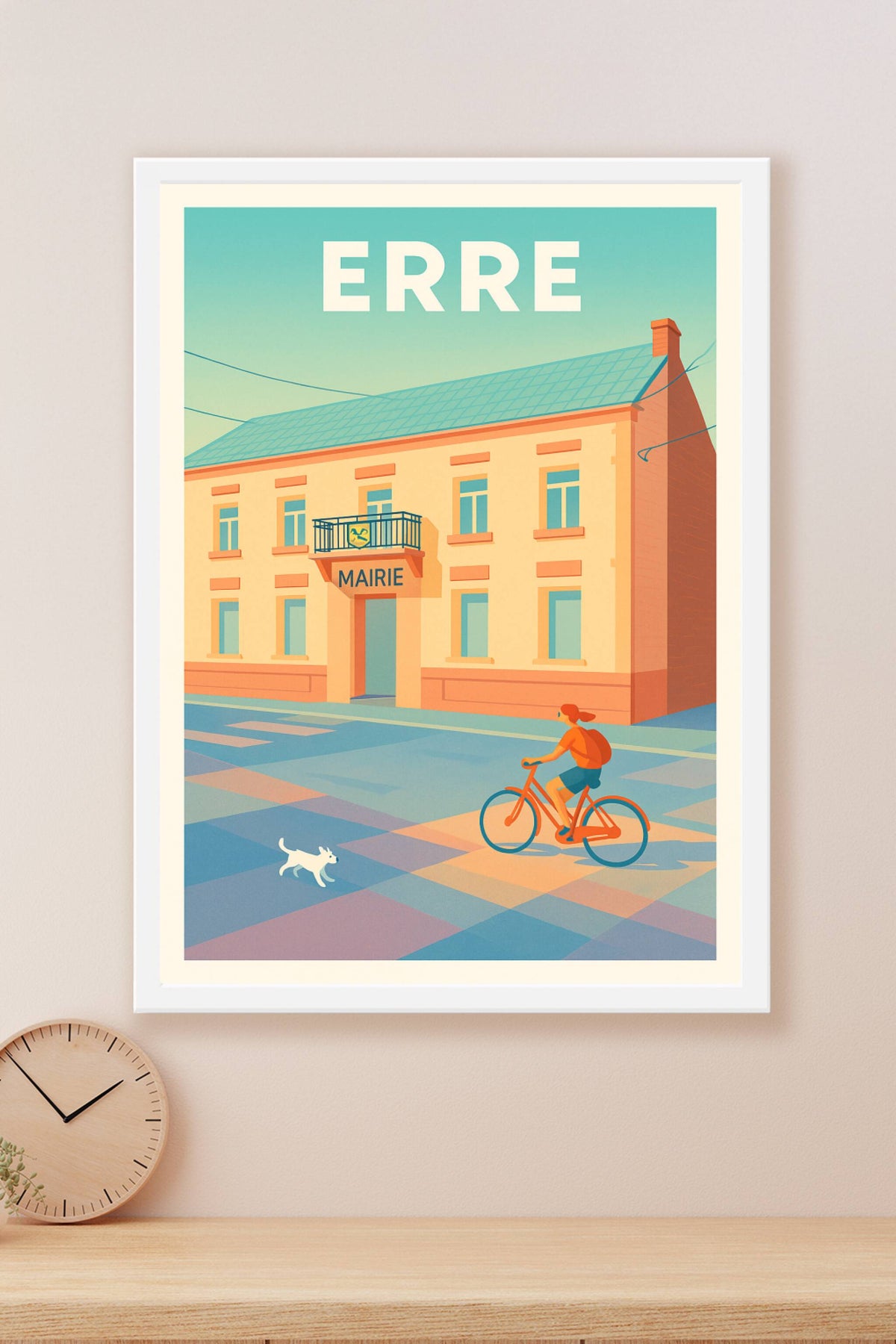 Affiche de Erre - Charme et tranquillité au cœur du village
