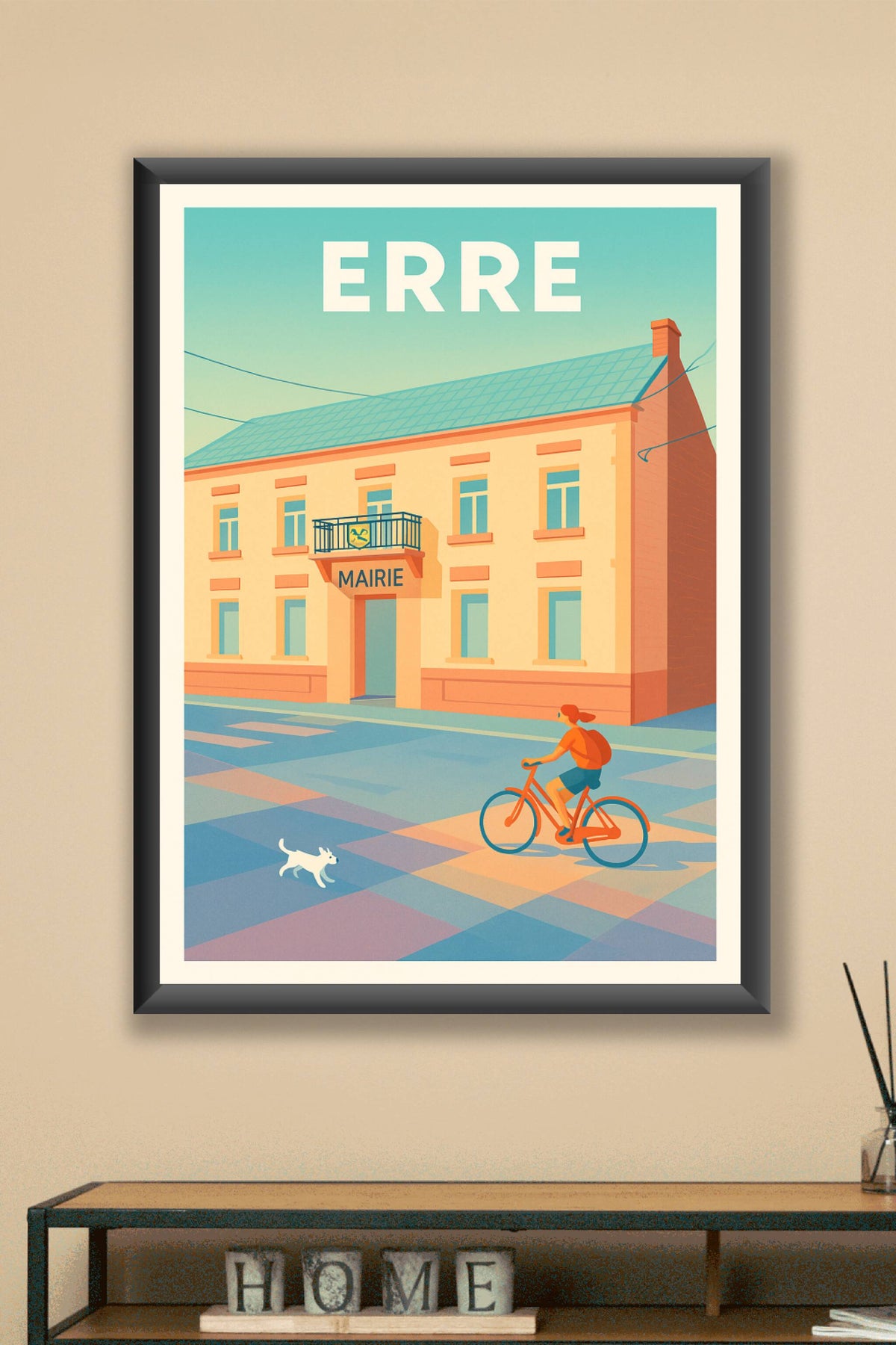 Affiche de Erre - Charme et tranquillité au cœur du village