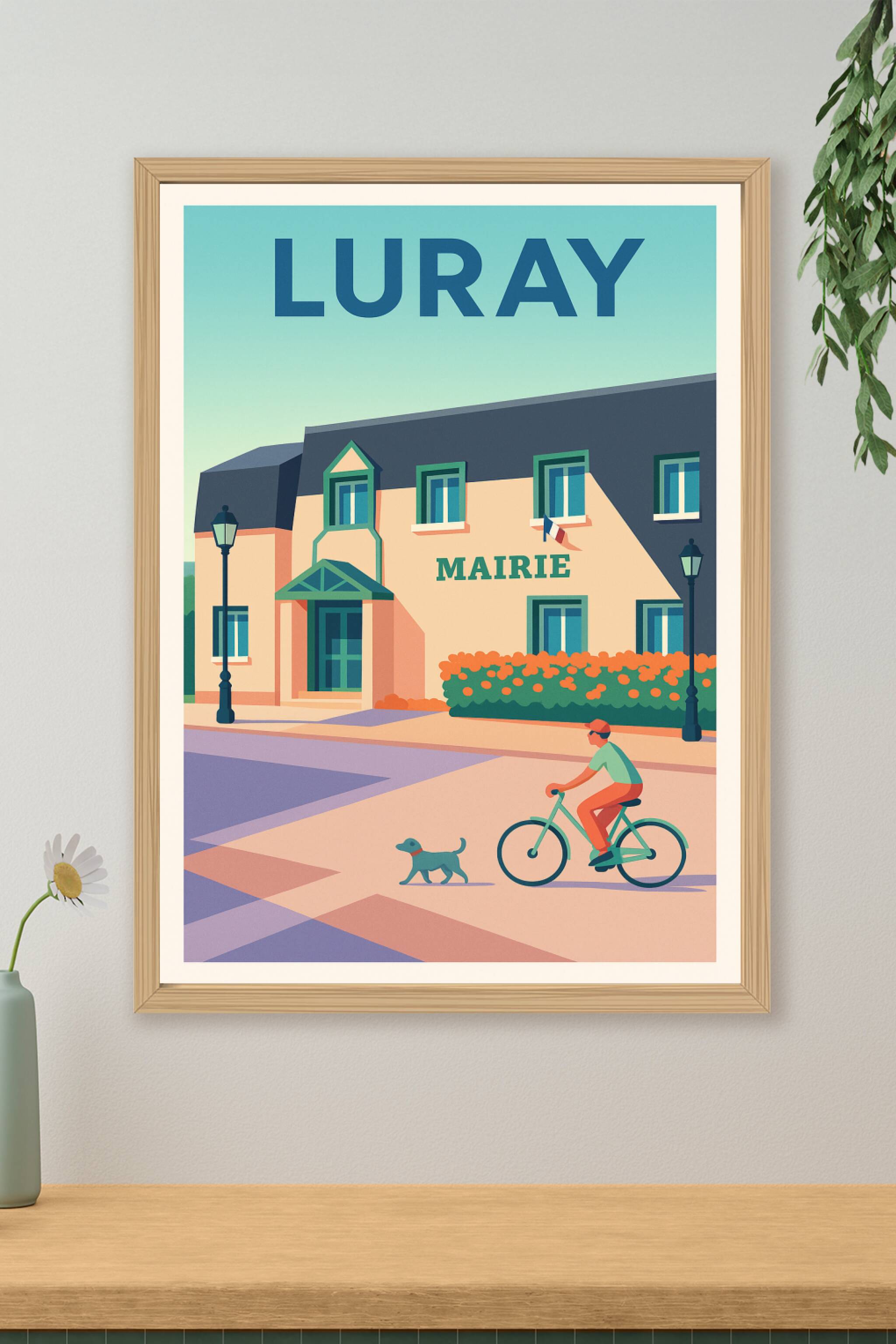 Affiche de Luray - Ambiance paisible au cœur de la mairie