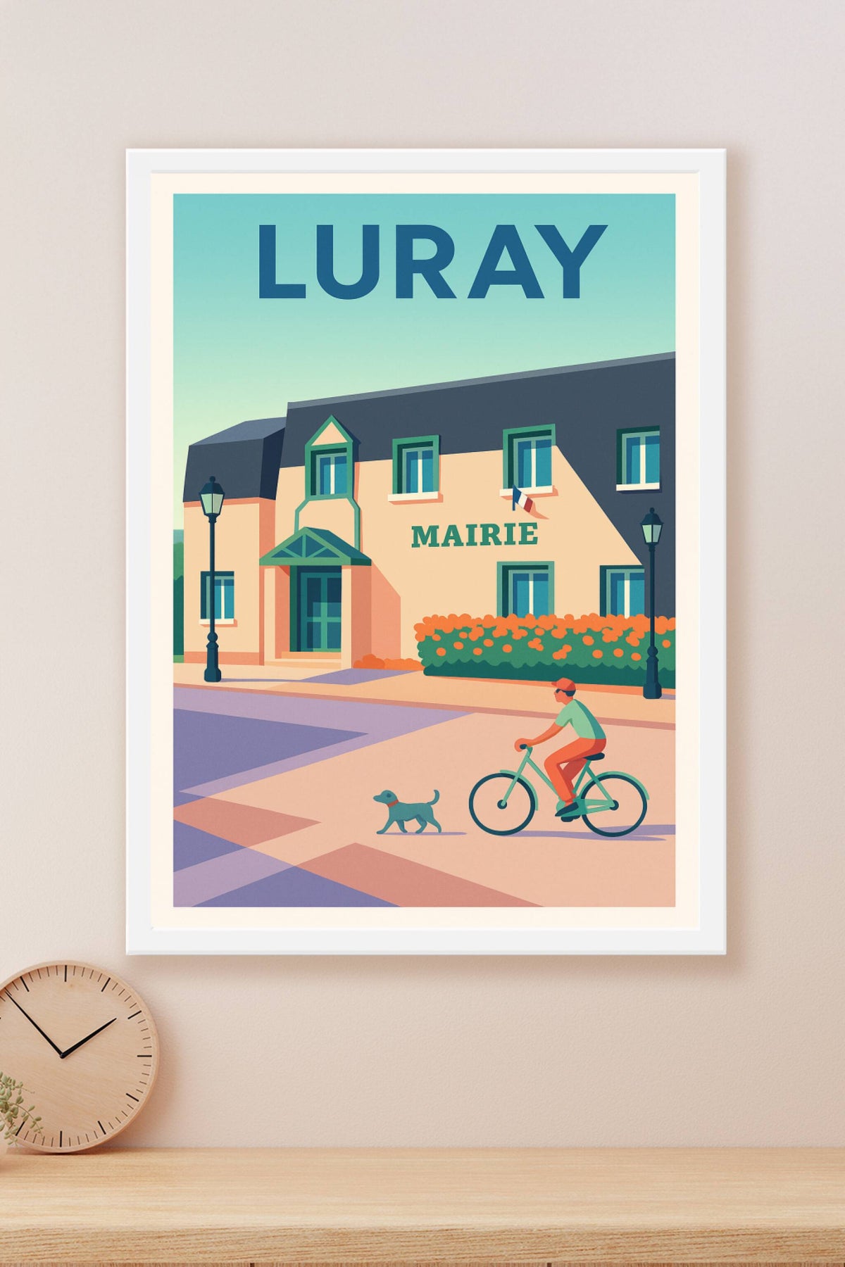 Affiche de Luray - Ambiance paisible au cœur de la mairie
