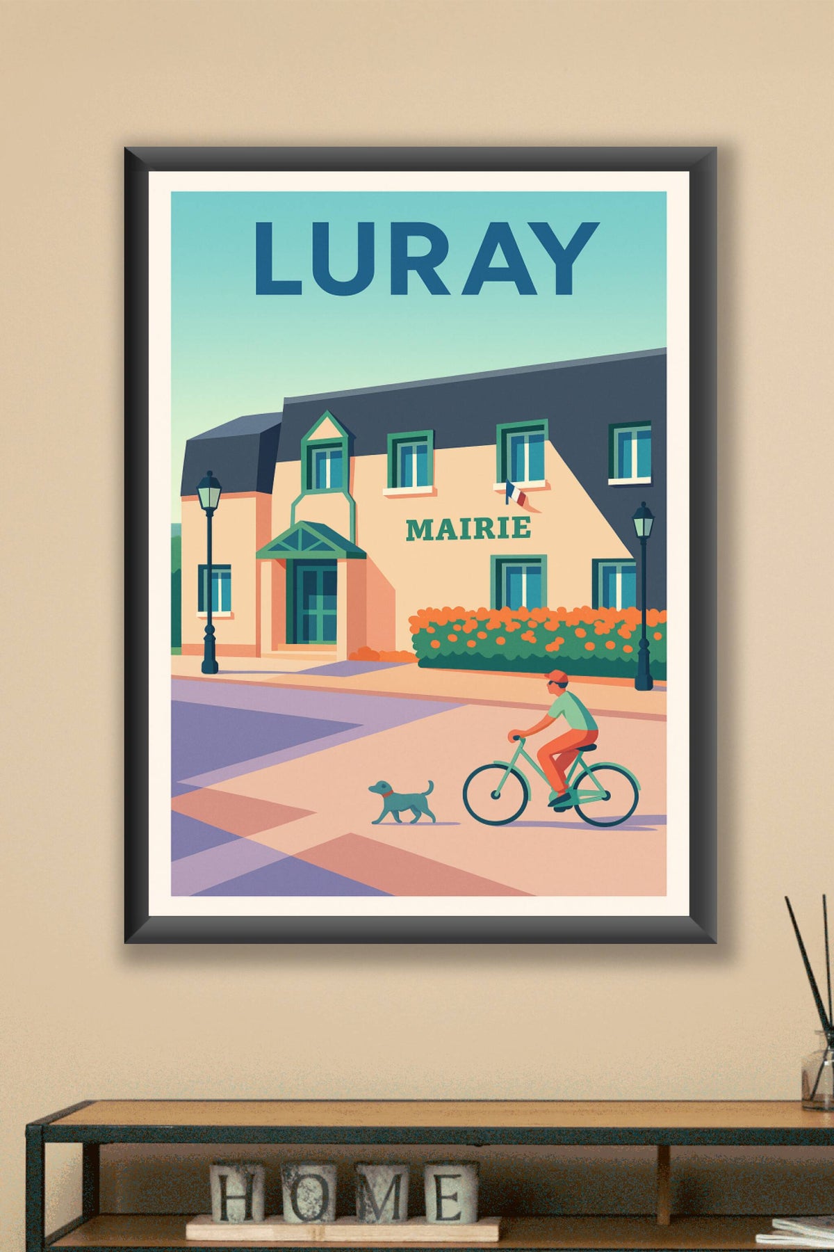 Affiche de Luray - Ambiance paisible au cœur de la mairie