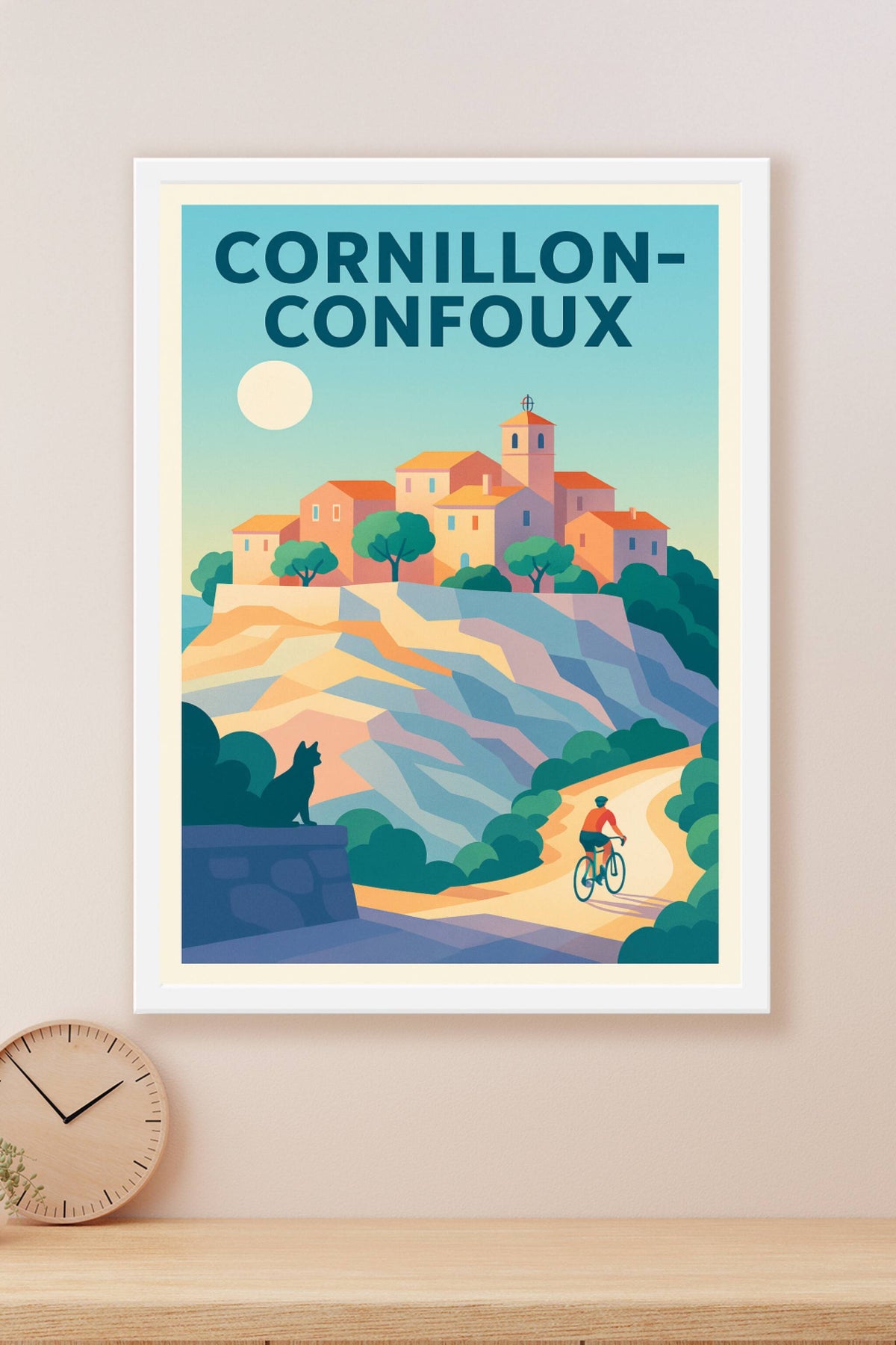 Affiche de Cornillon-Confoux - L'escapade ensoleillée au cœur de la Provence