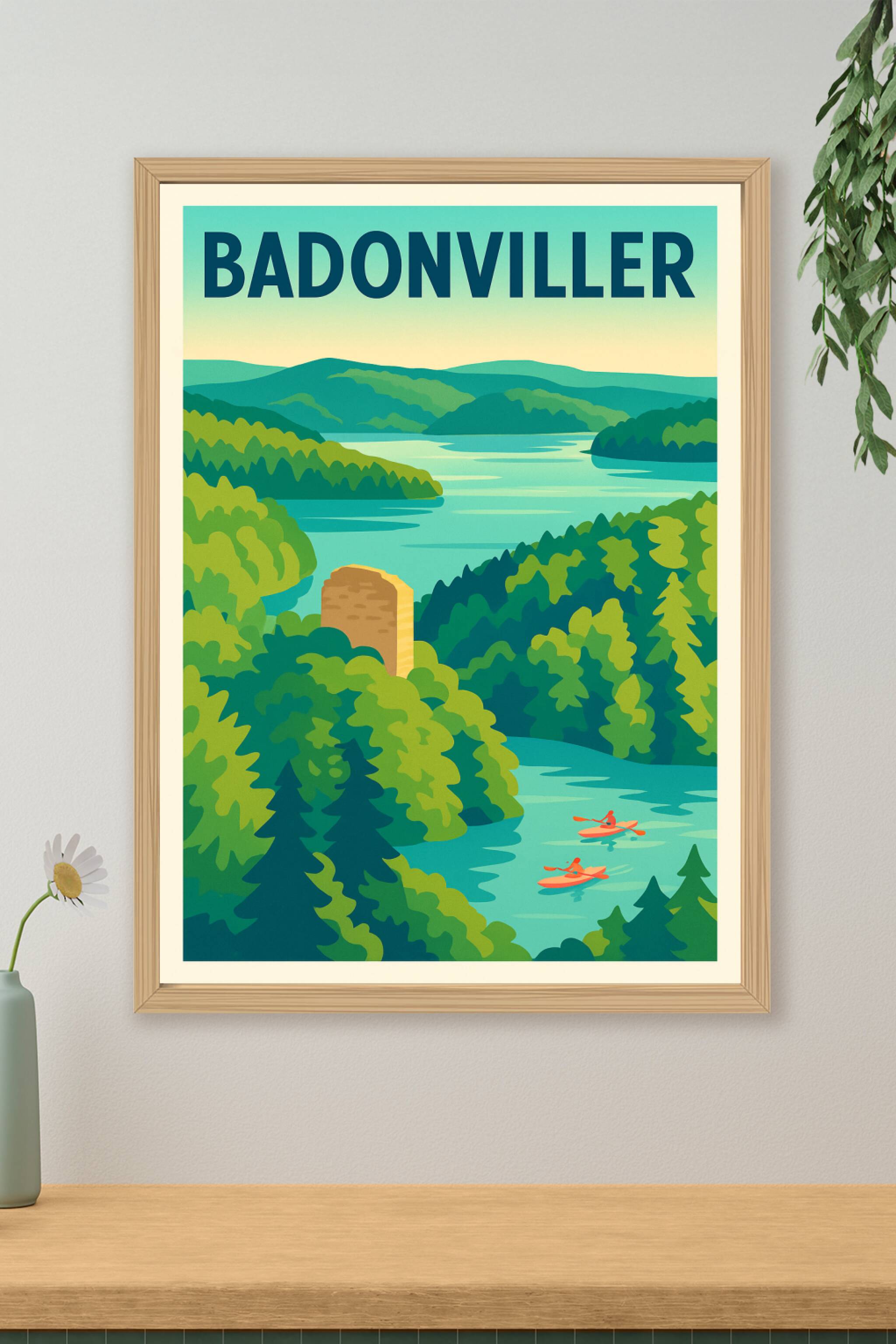 Affiche de Badonviller - Évasion Nature au Cœur des Forêts
