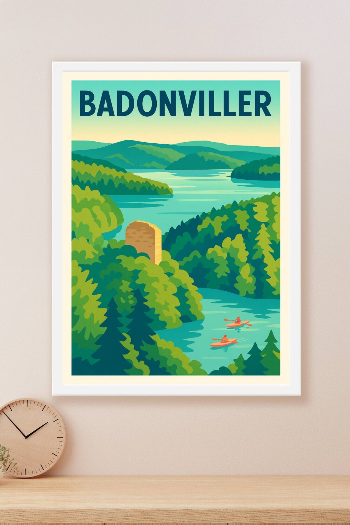 Affiche de Badonviller - Évasion Nature au Cœur des Forêts