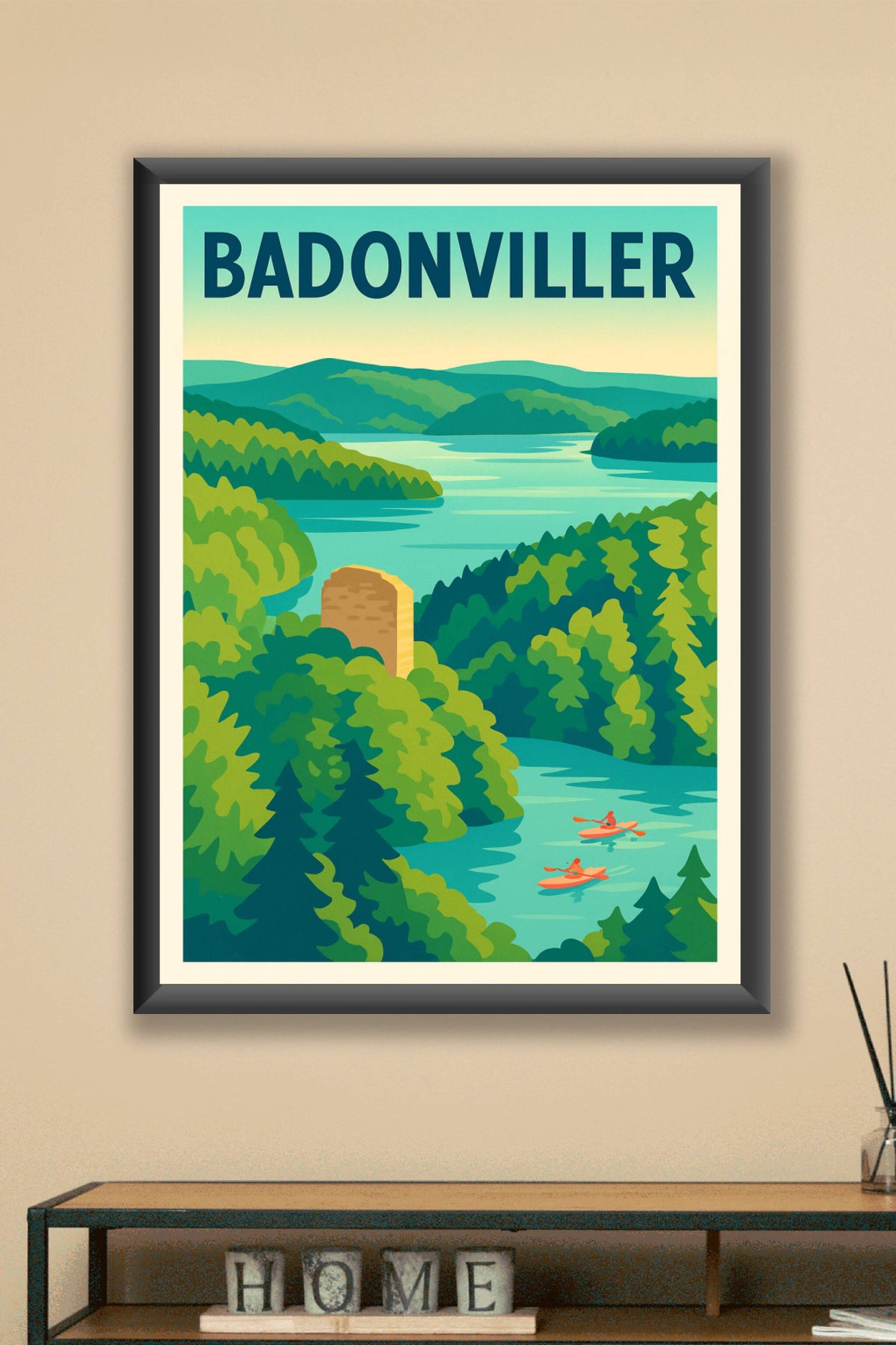 Affiche de Badonviller - Évasion Nature au Cœur des Forêts