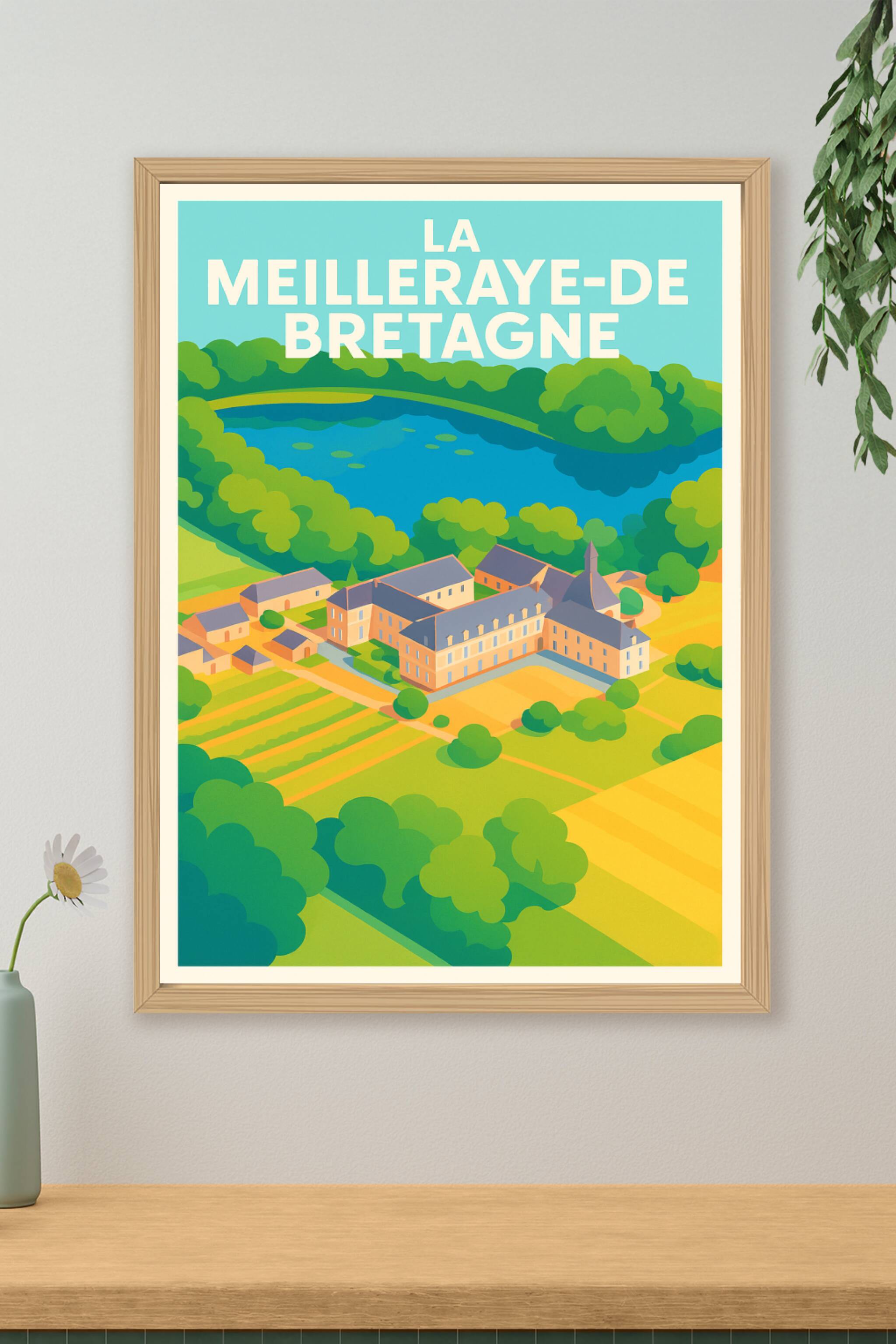 Affiche de La Meilleraye-de-Bretagne - Charme bucolique en couleur