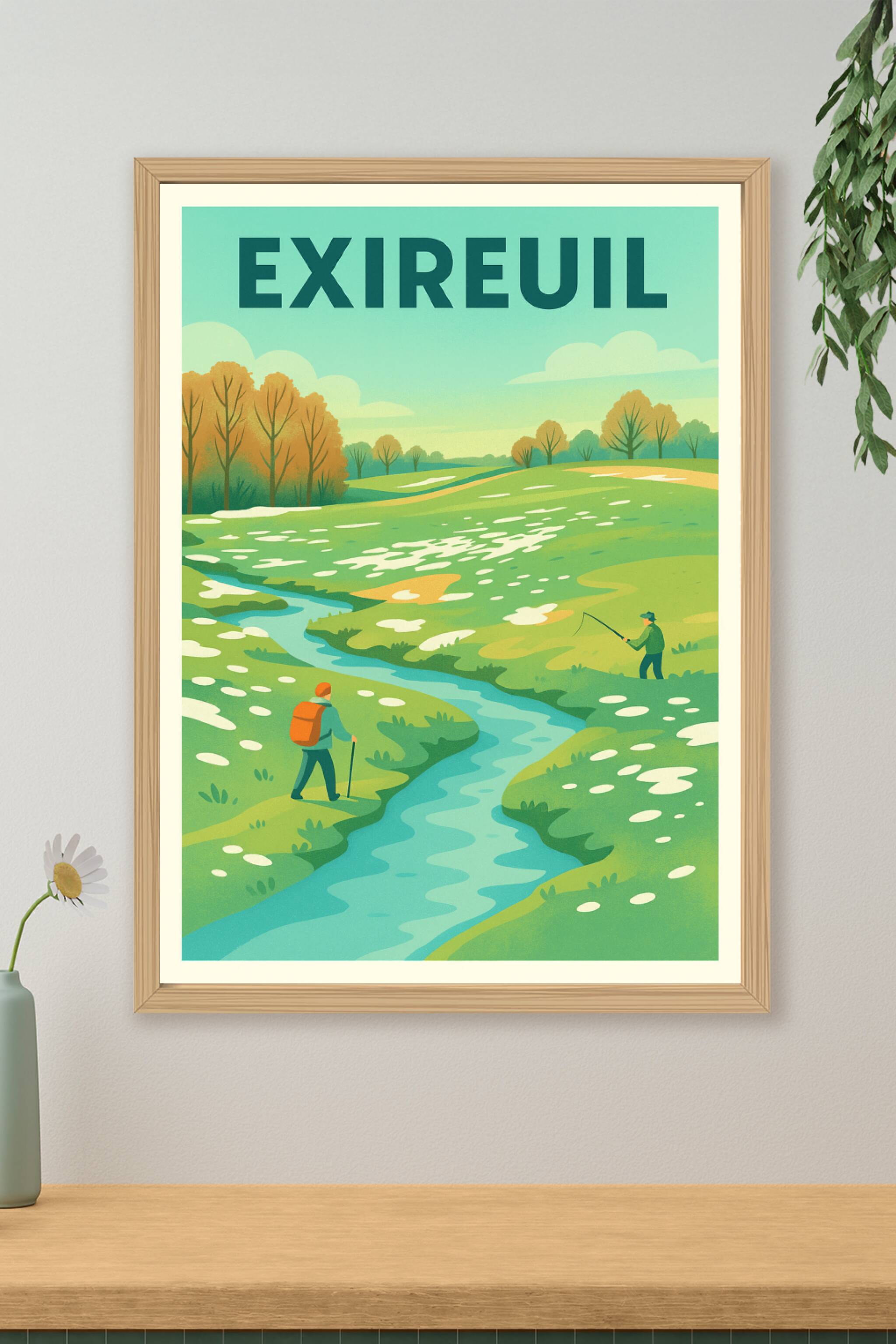Affiche de Exireuil - Escapade nature et détente au fil de l'eau