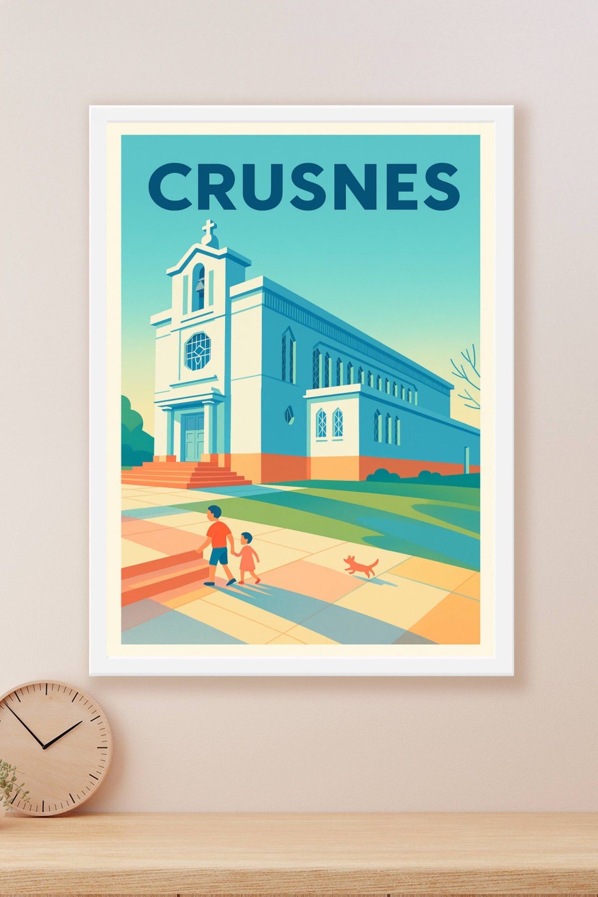 Affiche de Crusnes - Un cadre paisible et intemporel