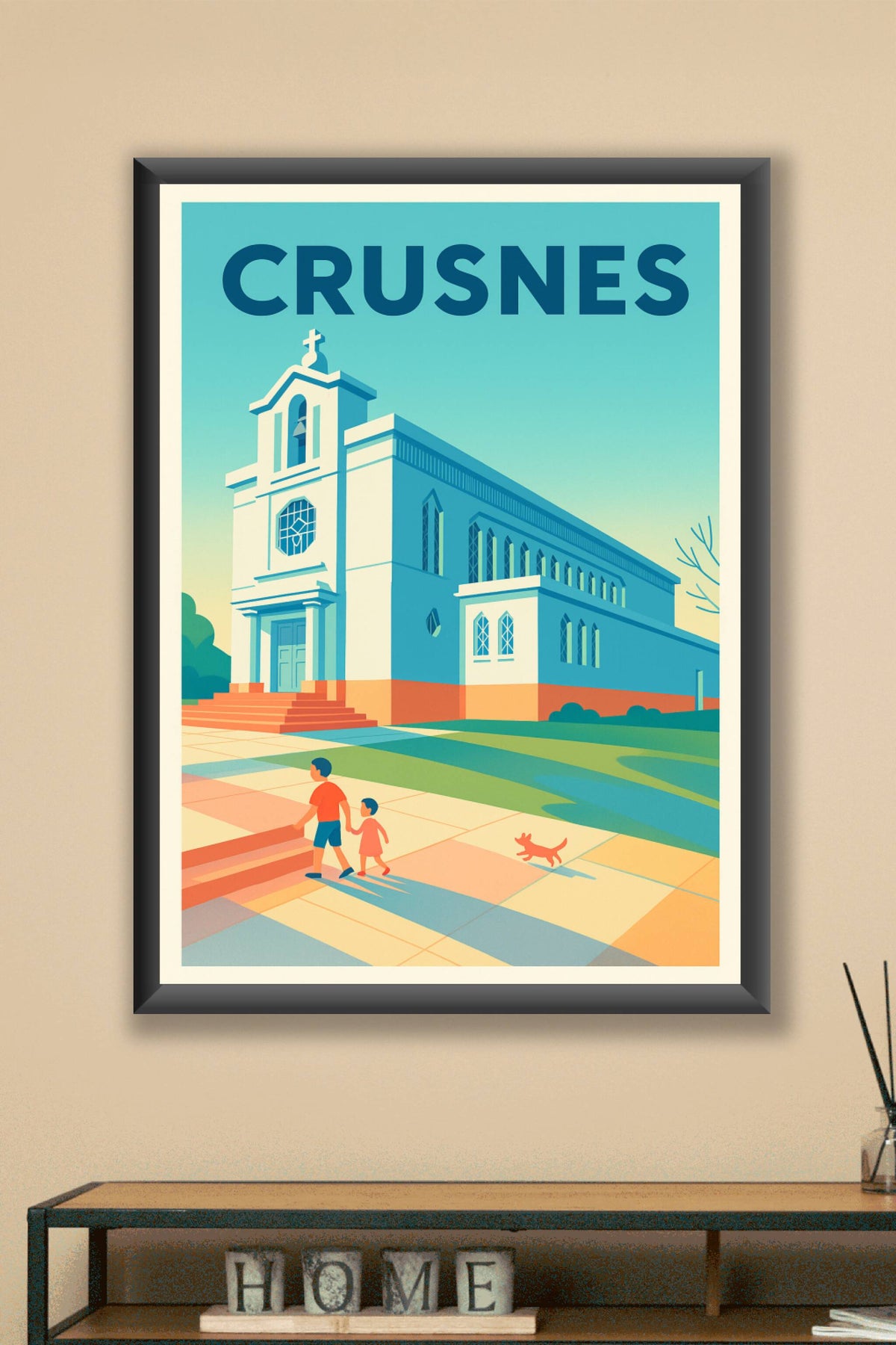 Affiche de Crusnes - Un cadre paisible et intemporel