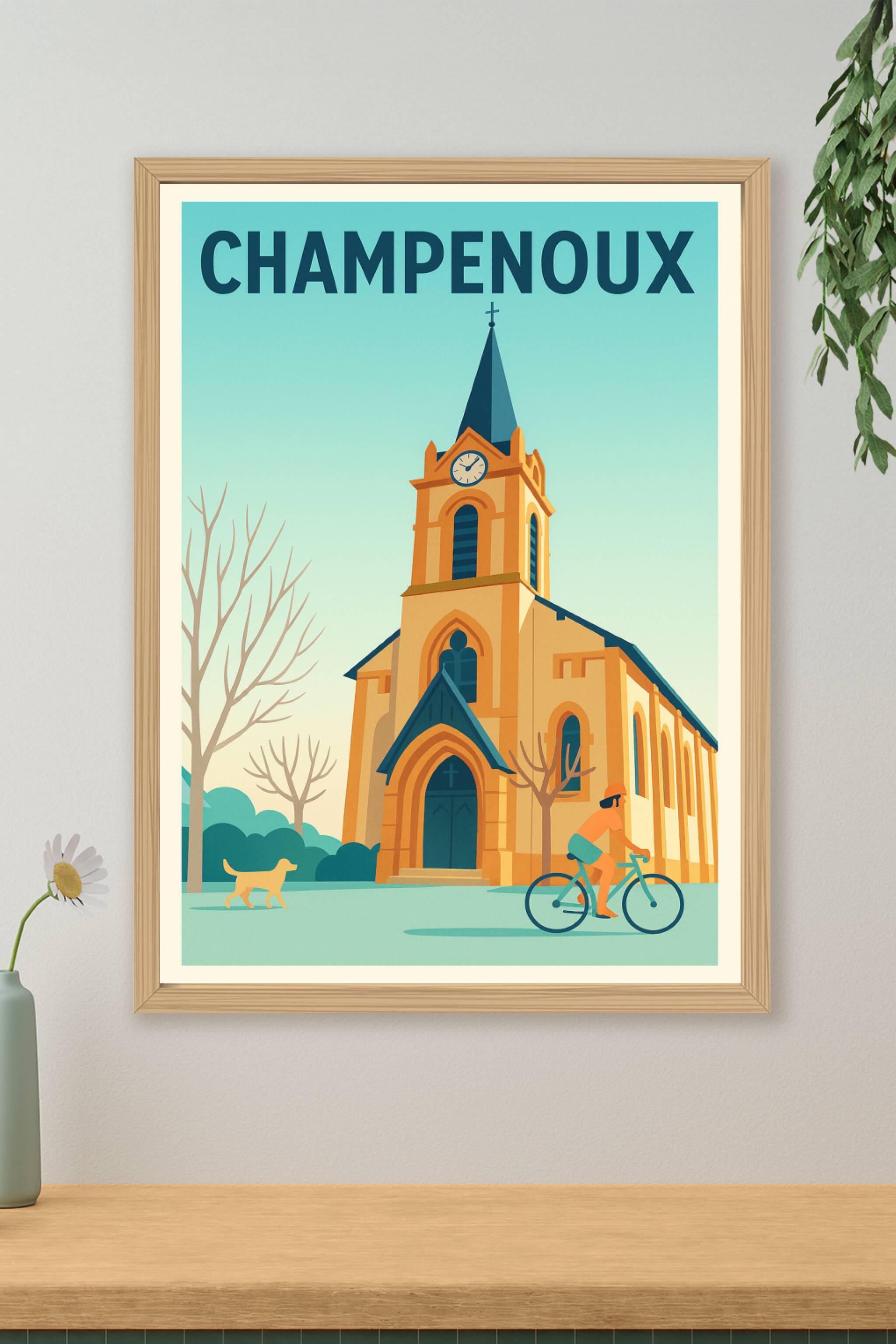 Affiche de Champenoux - Charme et Sérénité au Cœur du Village