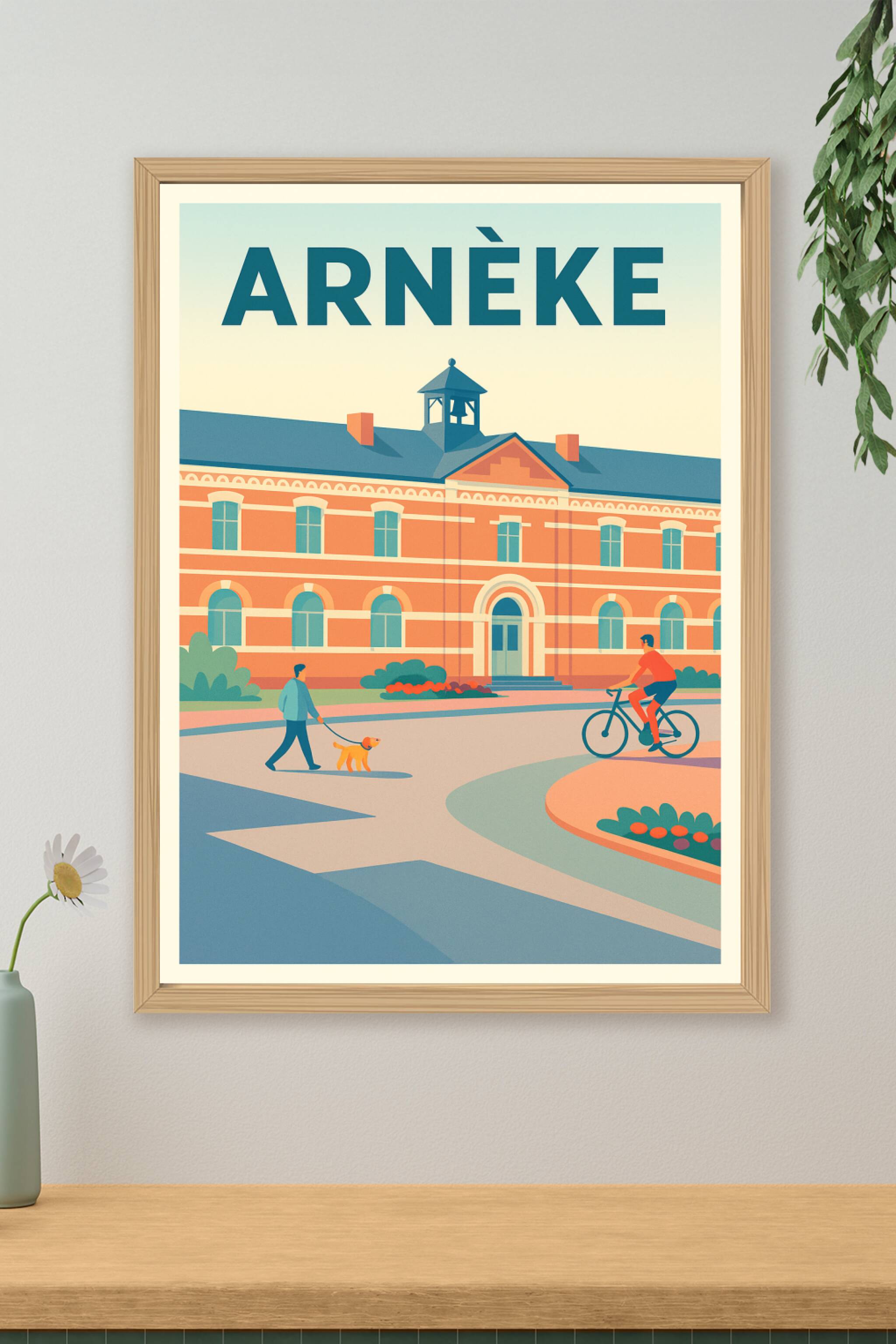 Affiche de Arnèke - Charme tranquille au cœur de la ville