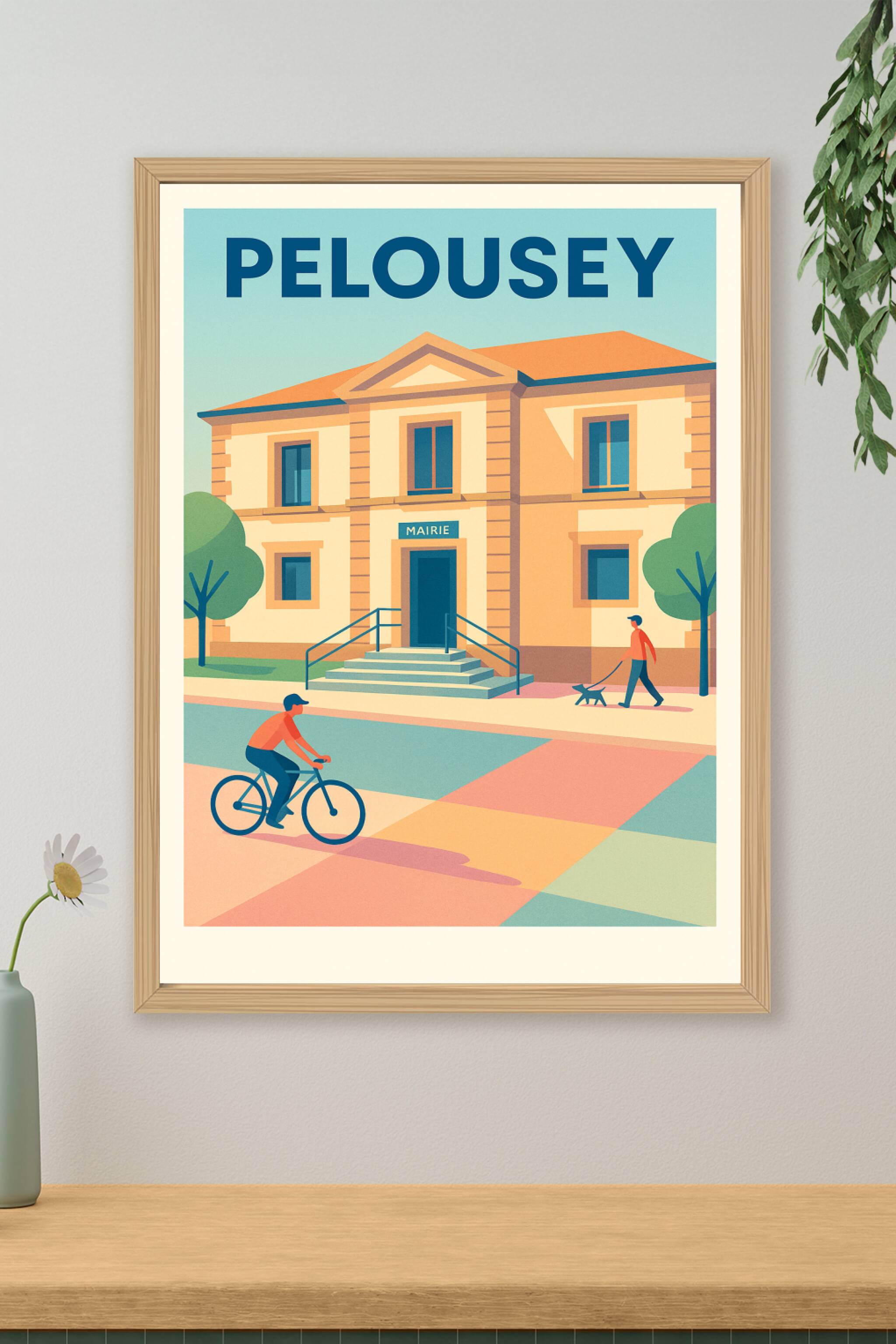 Affiche de Pelousey - Charme et sérénité au cœur de la mairie
