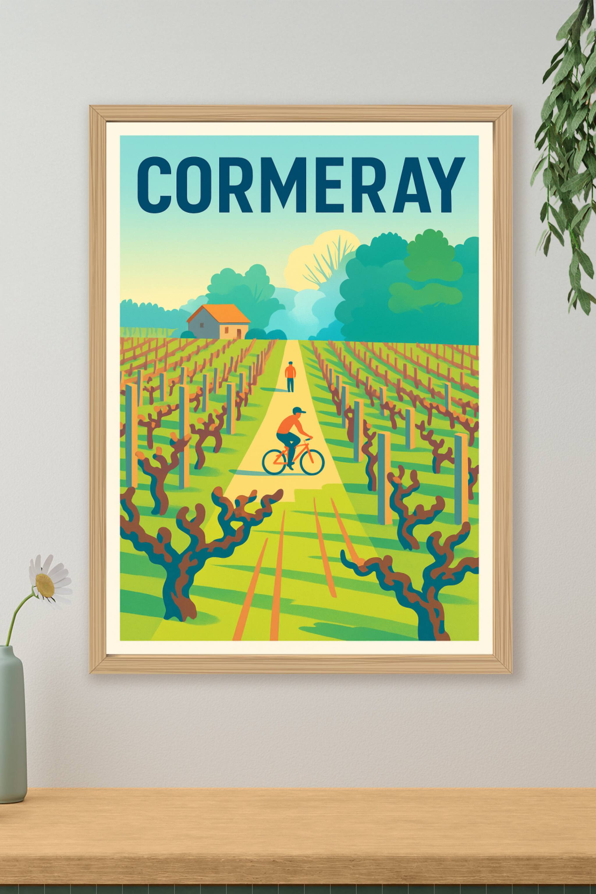 Affiche de Cormeray - Balade en pleine nature entre vignes et campagne