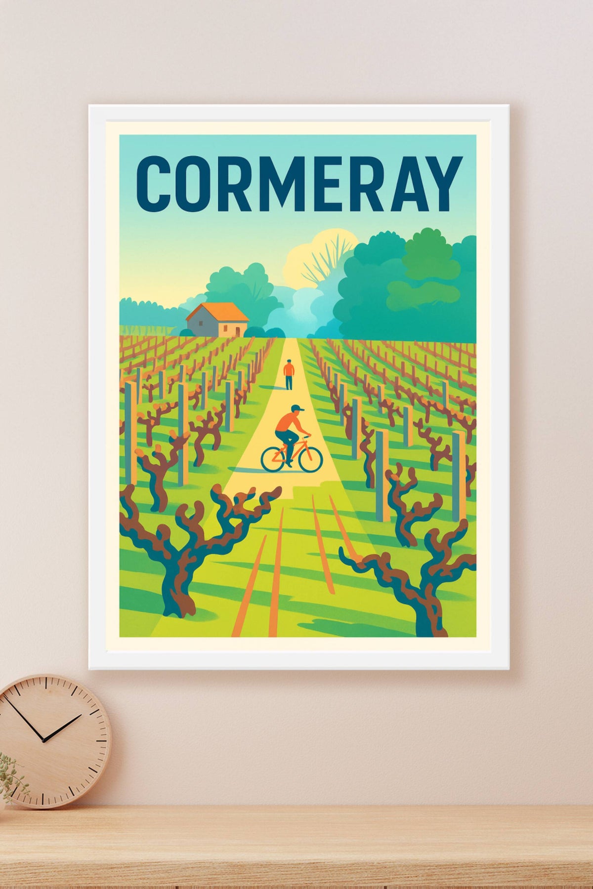 Affiche de Cormeray - Balade en pleine nature entre vignes et campagne
