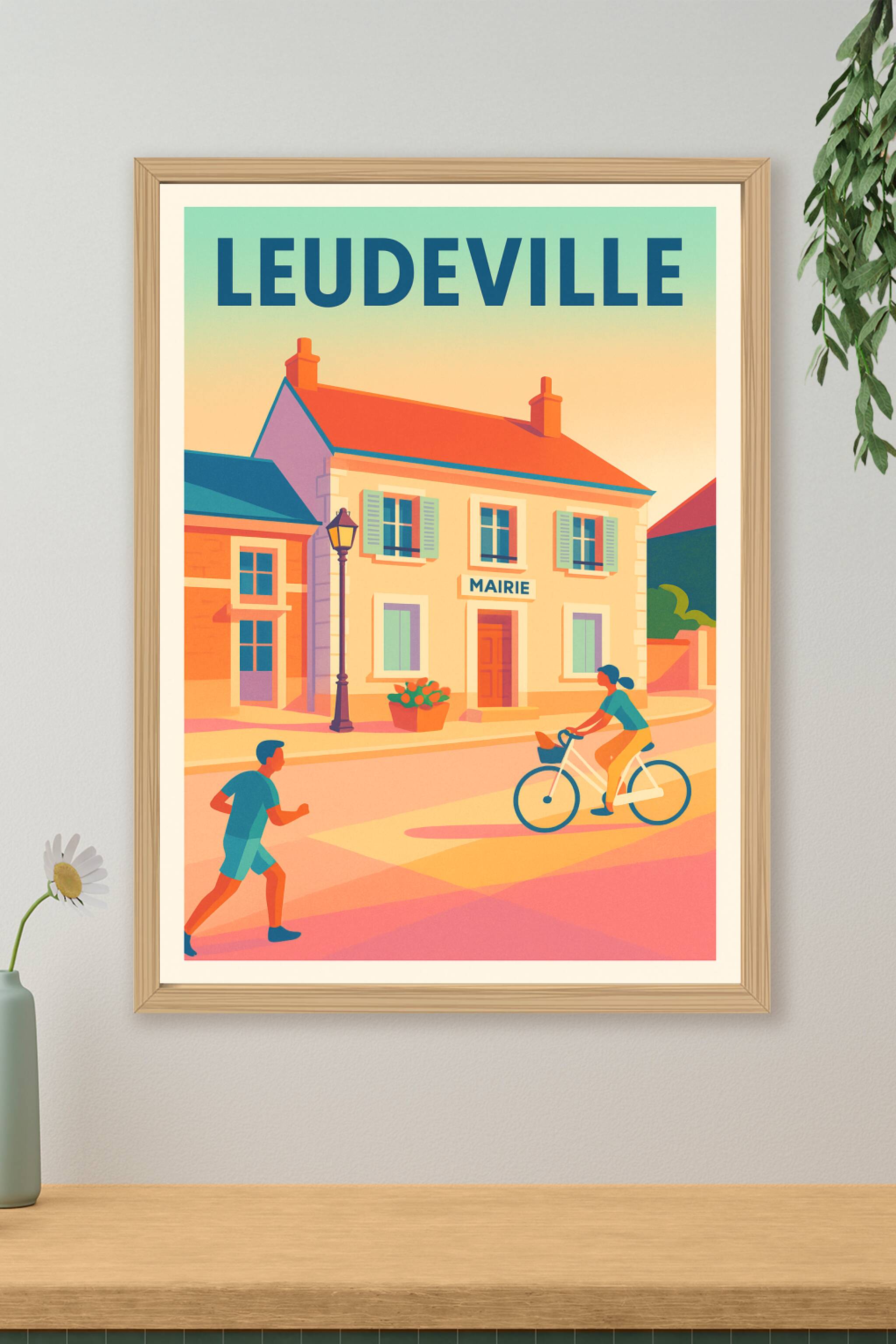Affiche de Leudeville - Charme et sérénité au cœur du village
