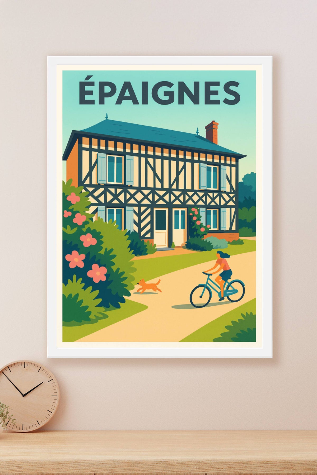 Affiche de Épaignes - Charme bucolique et maison à colombages