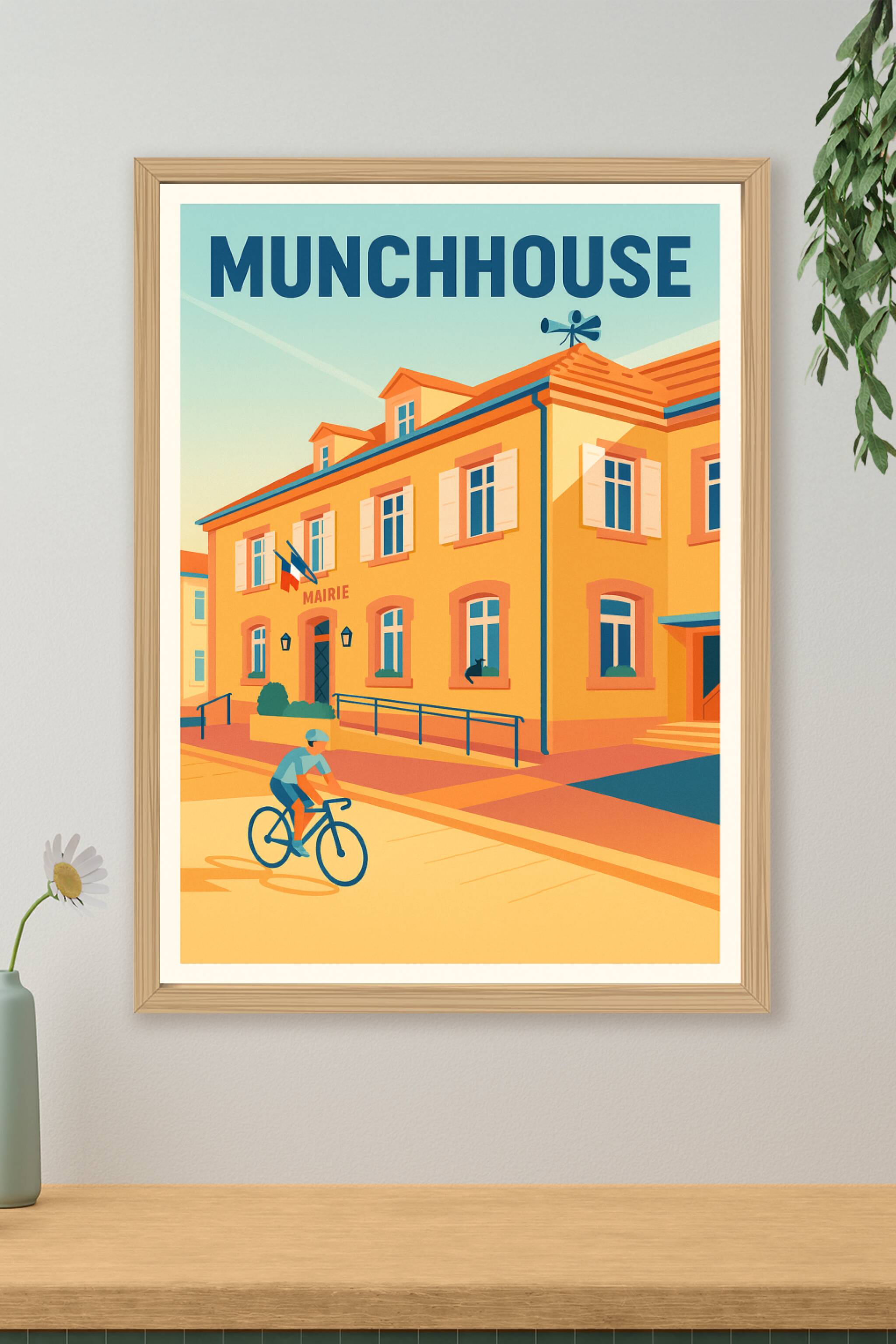 Affiche de Munchhouse - Charme et douceur du quotidien