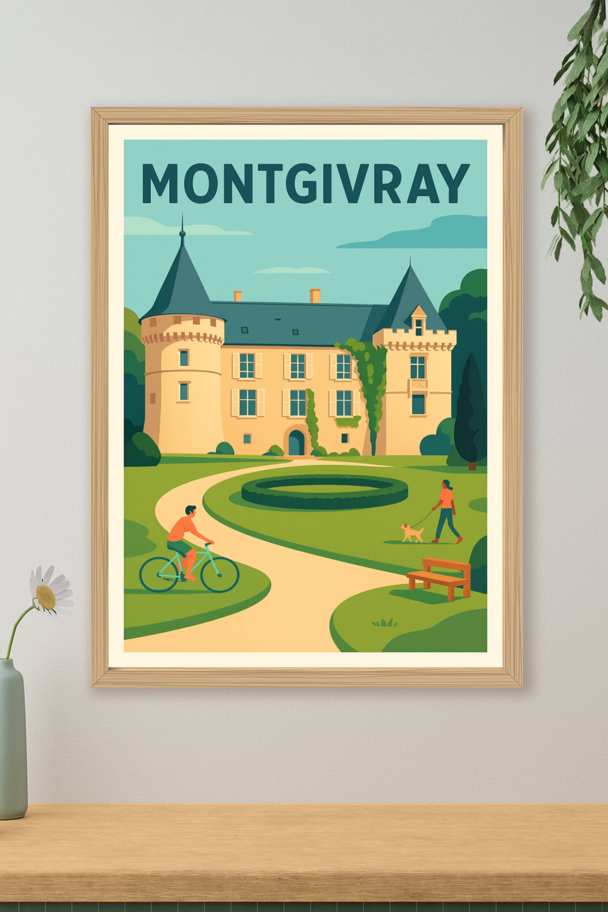 Affiche de Montgivray - Charme et Sérénité au Château