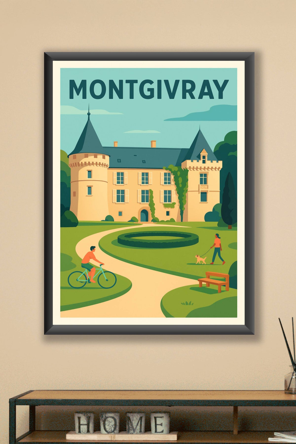 Affiche de Montgivray - Charme et Sérénité au Château