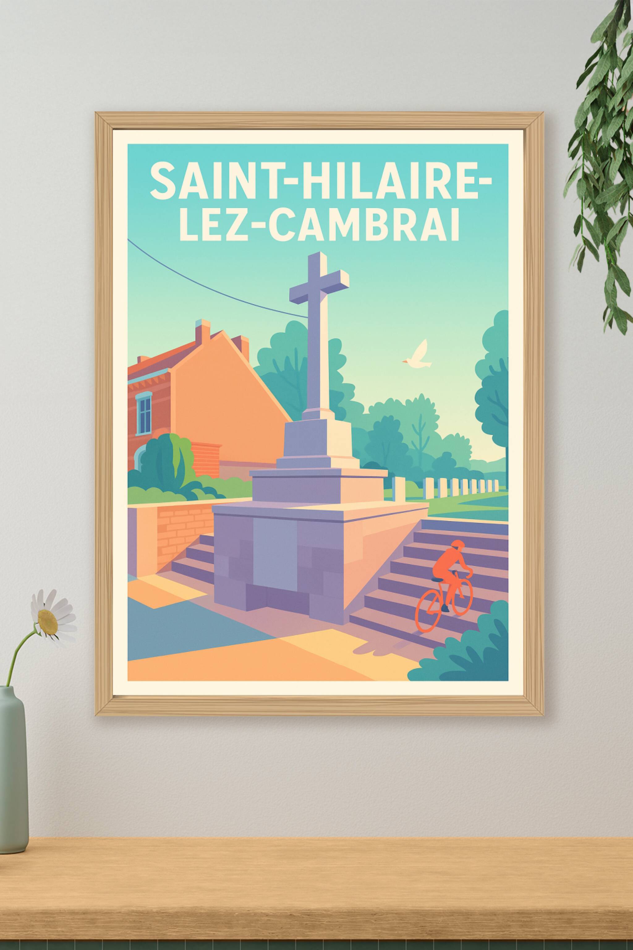 Affiche de Saint-Hilaire-lez-Cambrai - Un havre de tranquillité entre nature et histoire