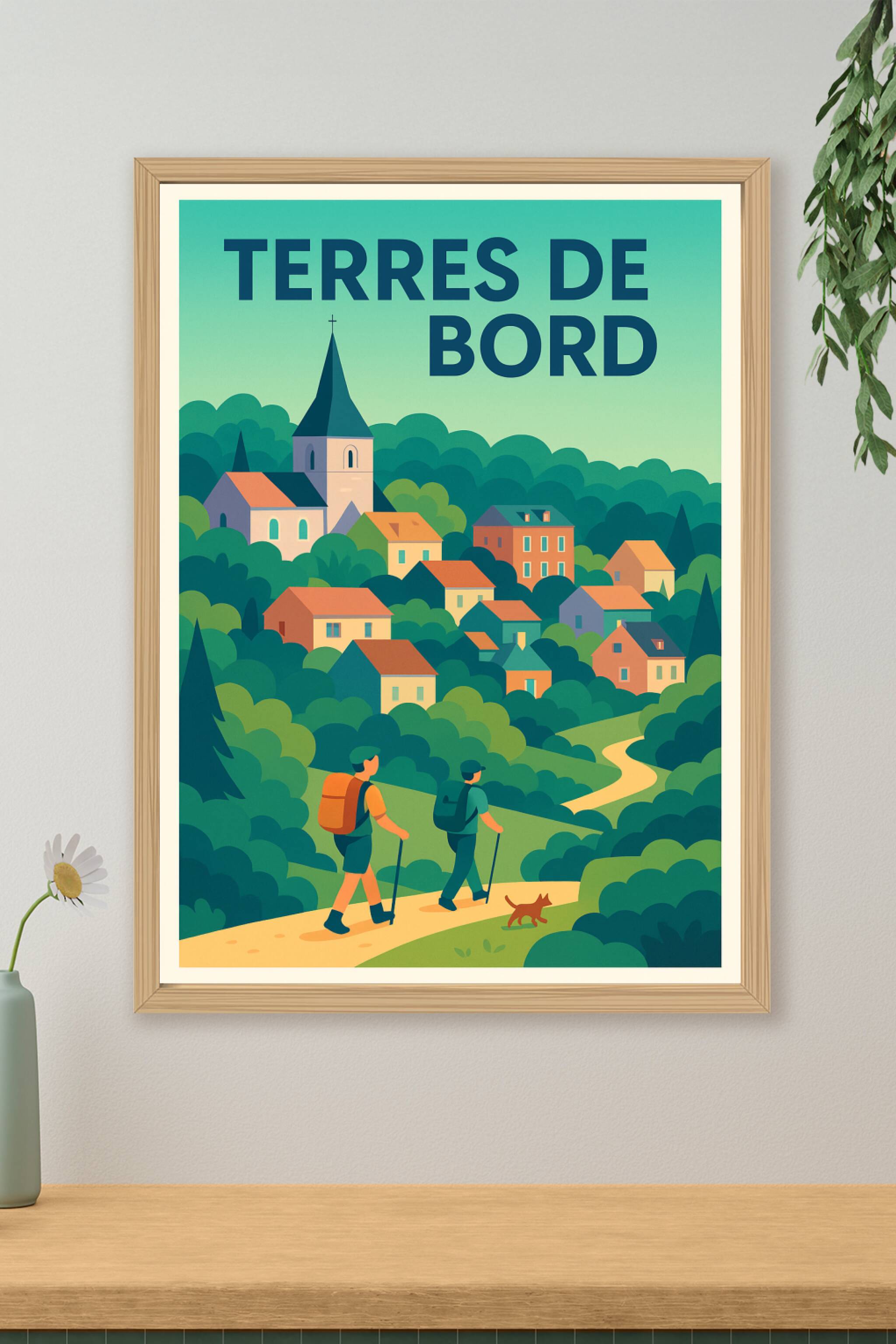 Affiche de Terres de Bord - Escapade nature au cœur du village