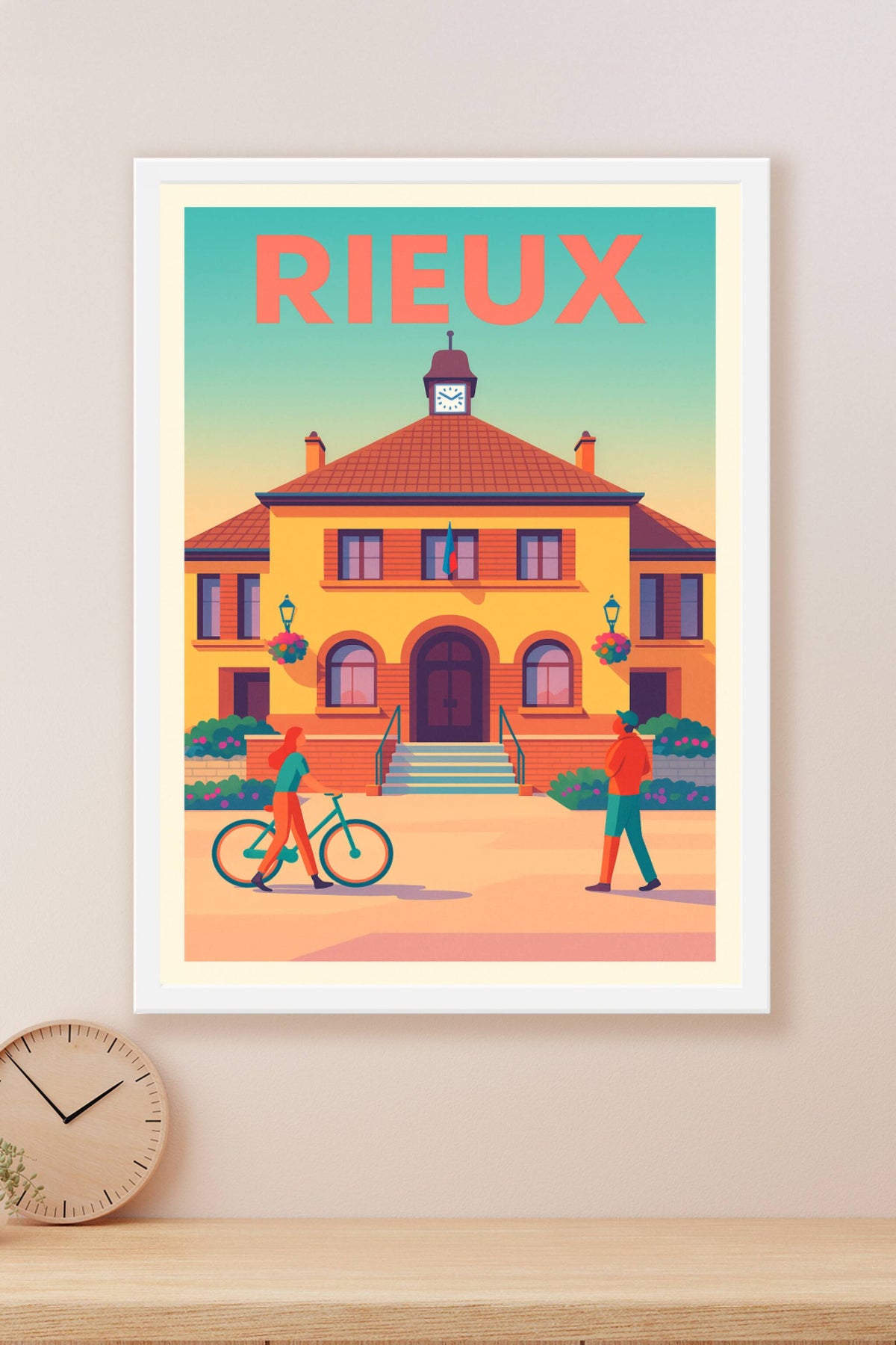 Affiche de Rieux - Charme et Sérénité au Cœur du Village