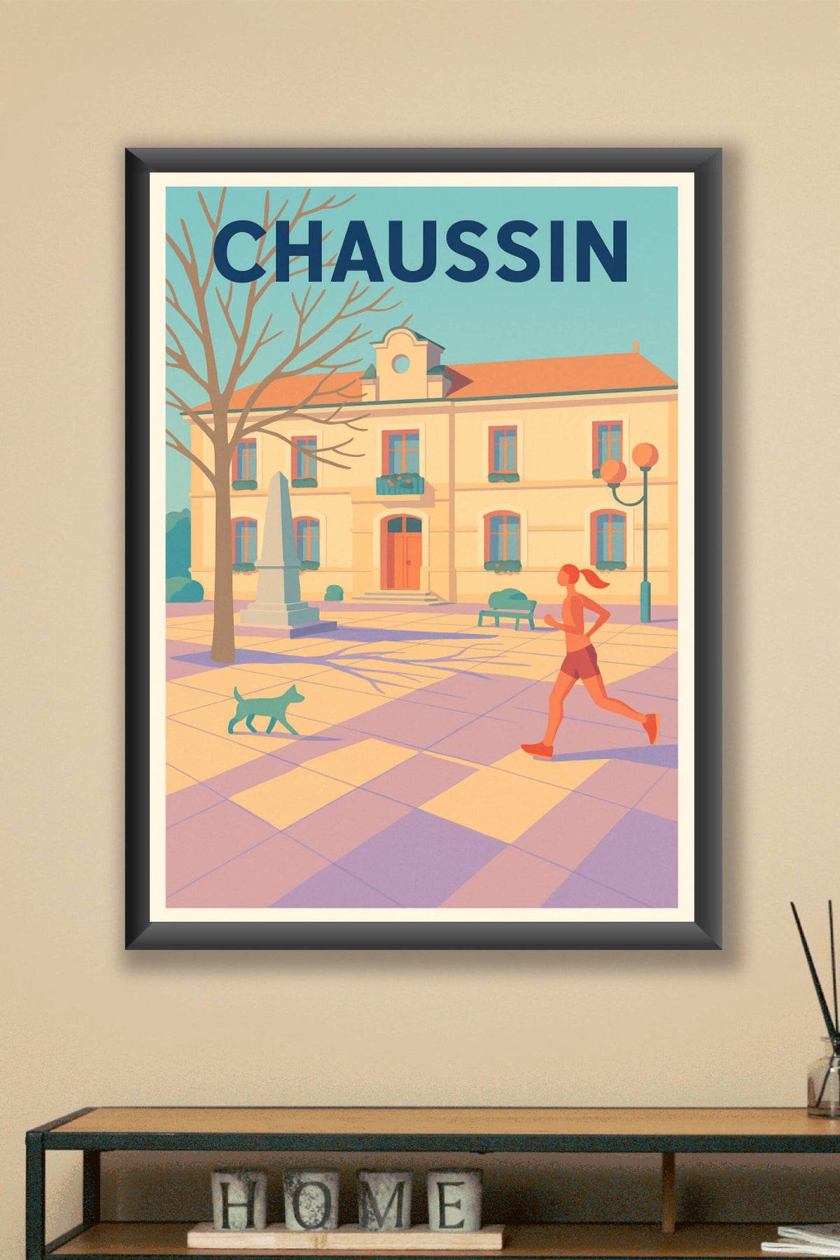 Affiche de Chaussin - Échappée matinale au cœur du village