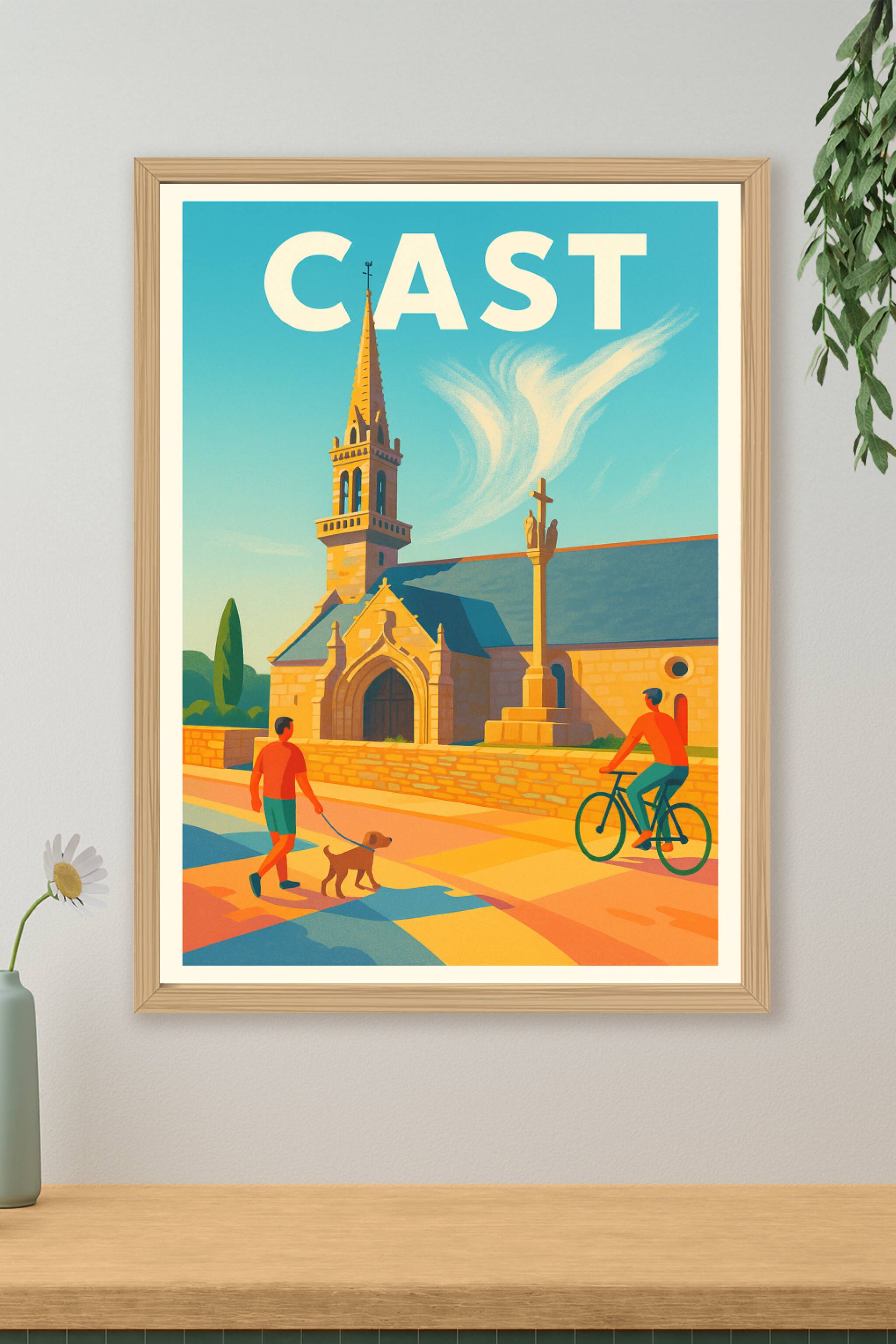 Affiche de Cast - Charme paisible et patrimoine historique