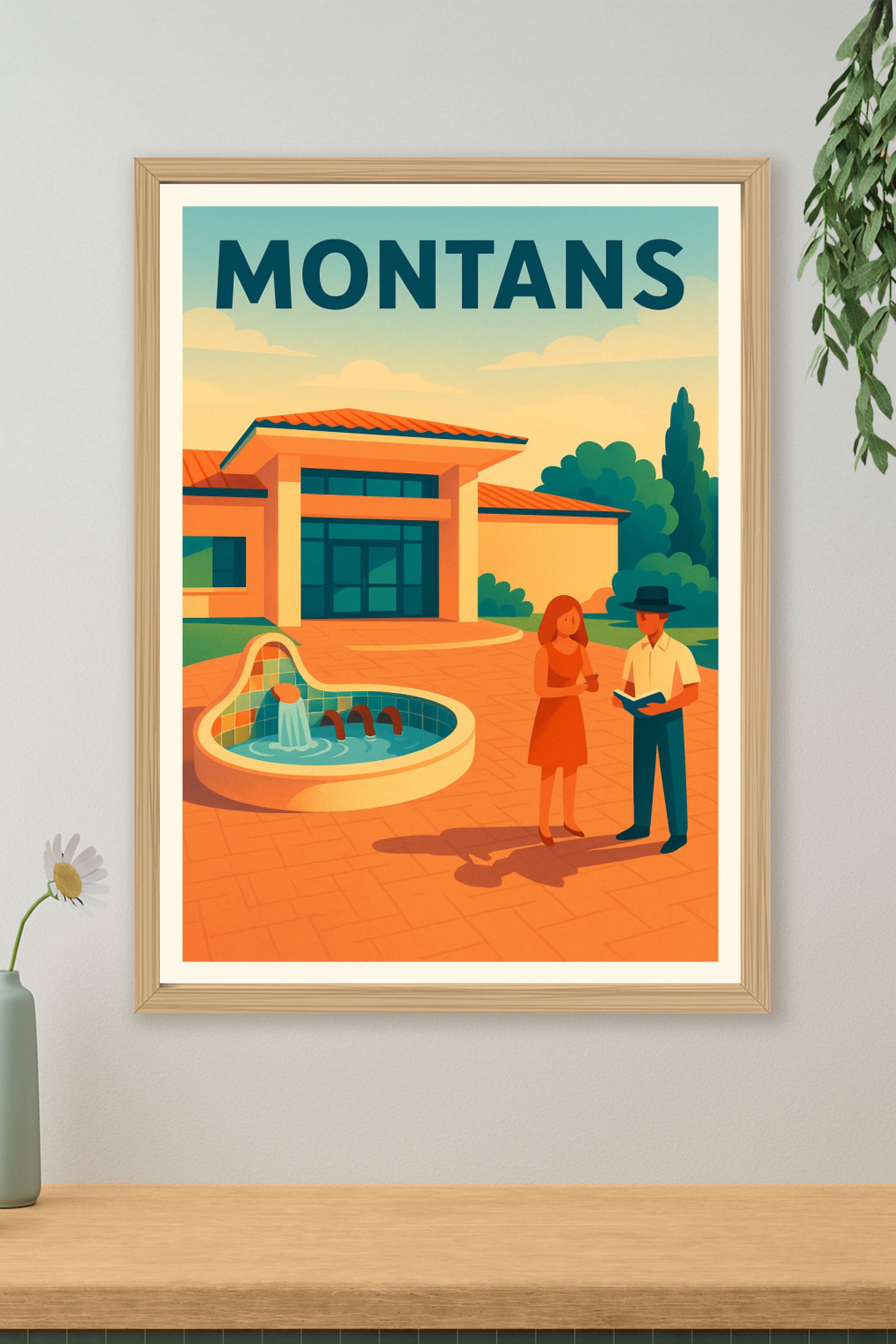 Affiche de Montans - Élégance et charme au cœur du Sud-Ouest