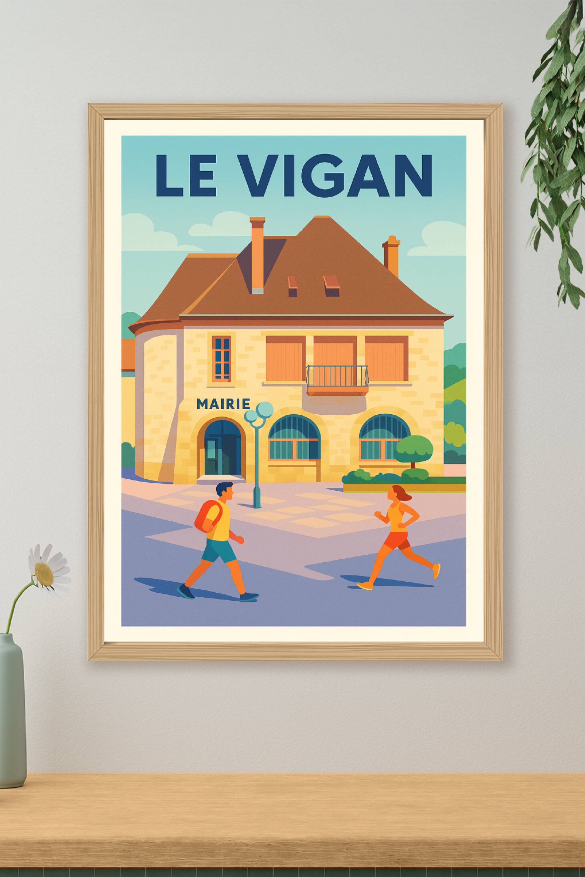 Affiche de Le Vigan - L'art de la vie au cœur de la ville
