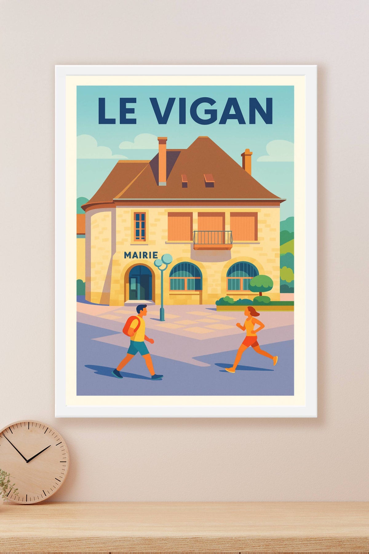Affiche de Le Vigan - L'art de la vie au cœur de la ville