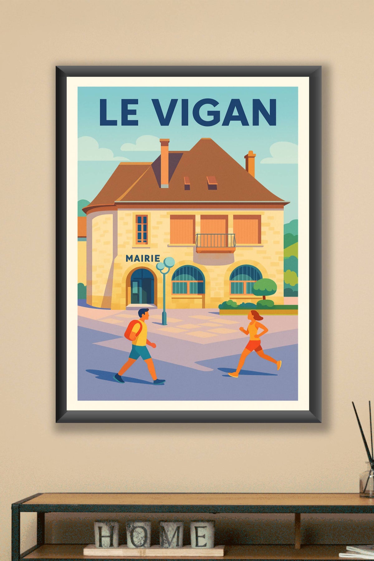 Affiche de Le Vigan - L'art de la vie au cœur de la ville