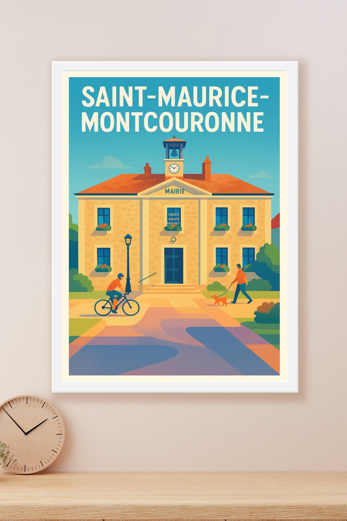 Affiche de Saint-Maurice-Montcouronne - Charme et sérénité au cœur du village
