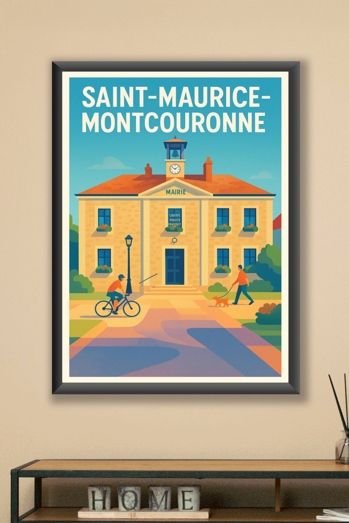 Affiche de Saint-Maurice-Montcouronne - Charme et sérénité au cœur du village