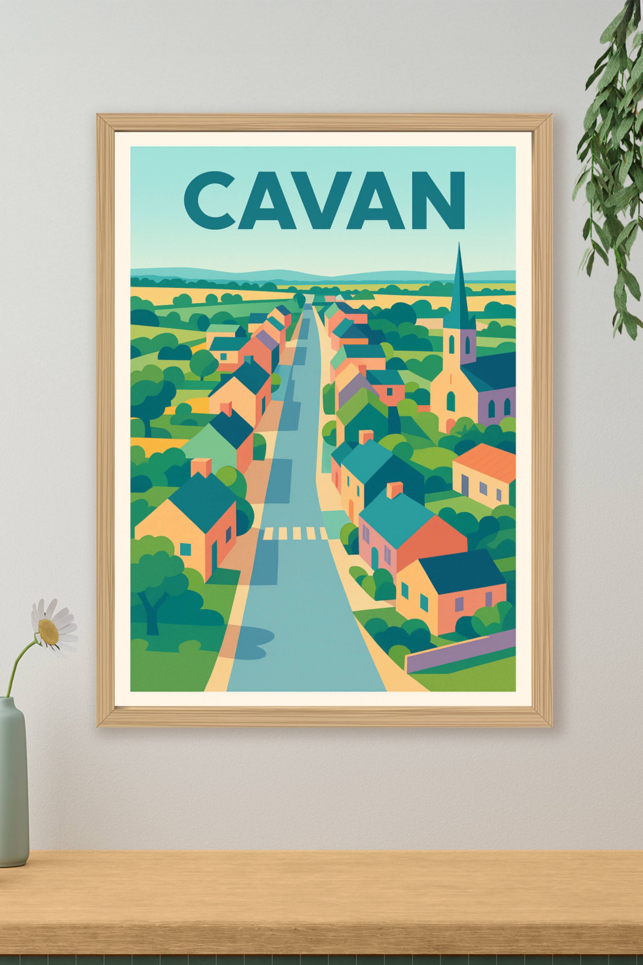 Affiche de Cavan - Charme et Sérénité Campagnarde