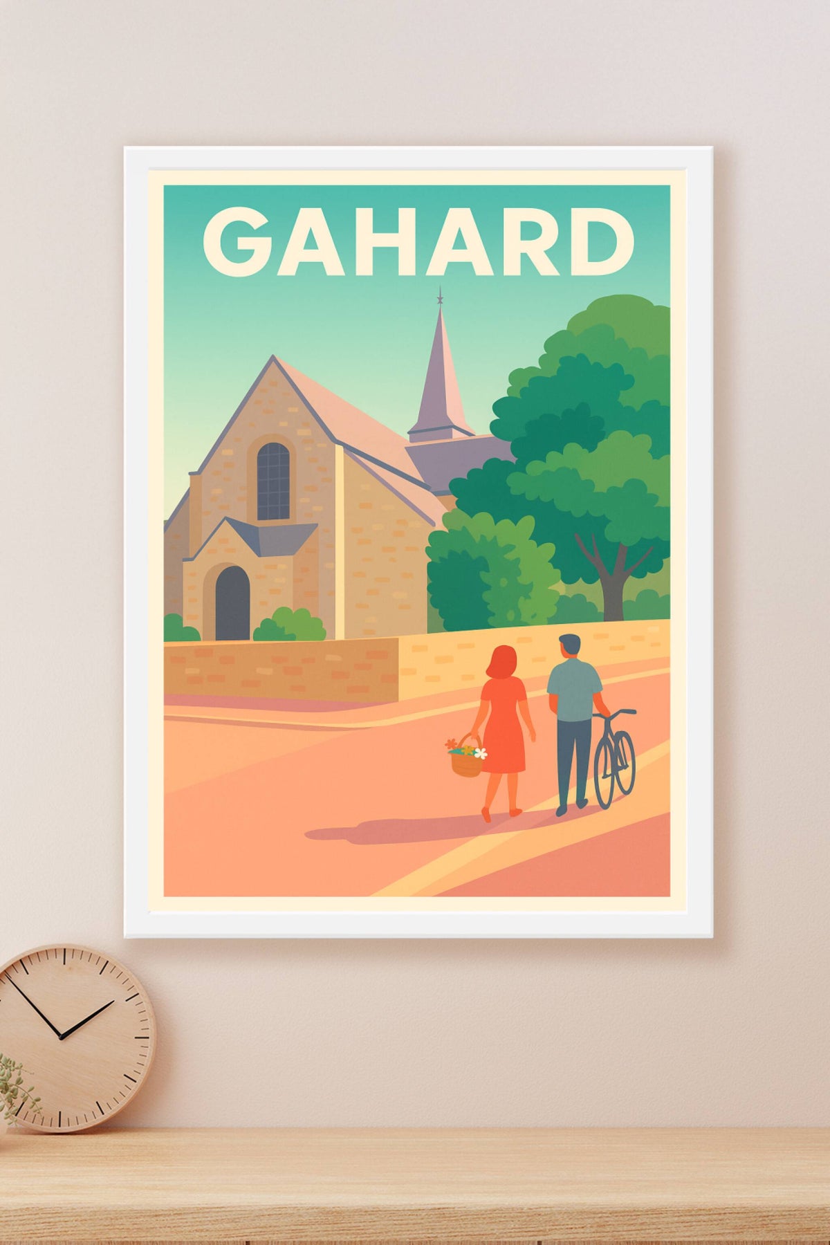 Affiche de Gahard - Douceur et sérénité au cœur du village