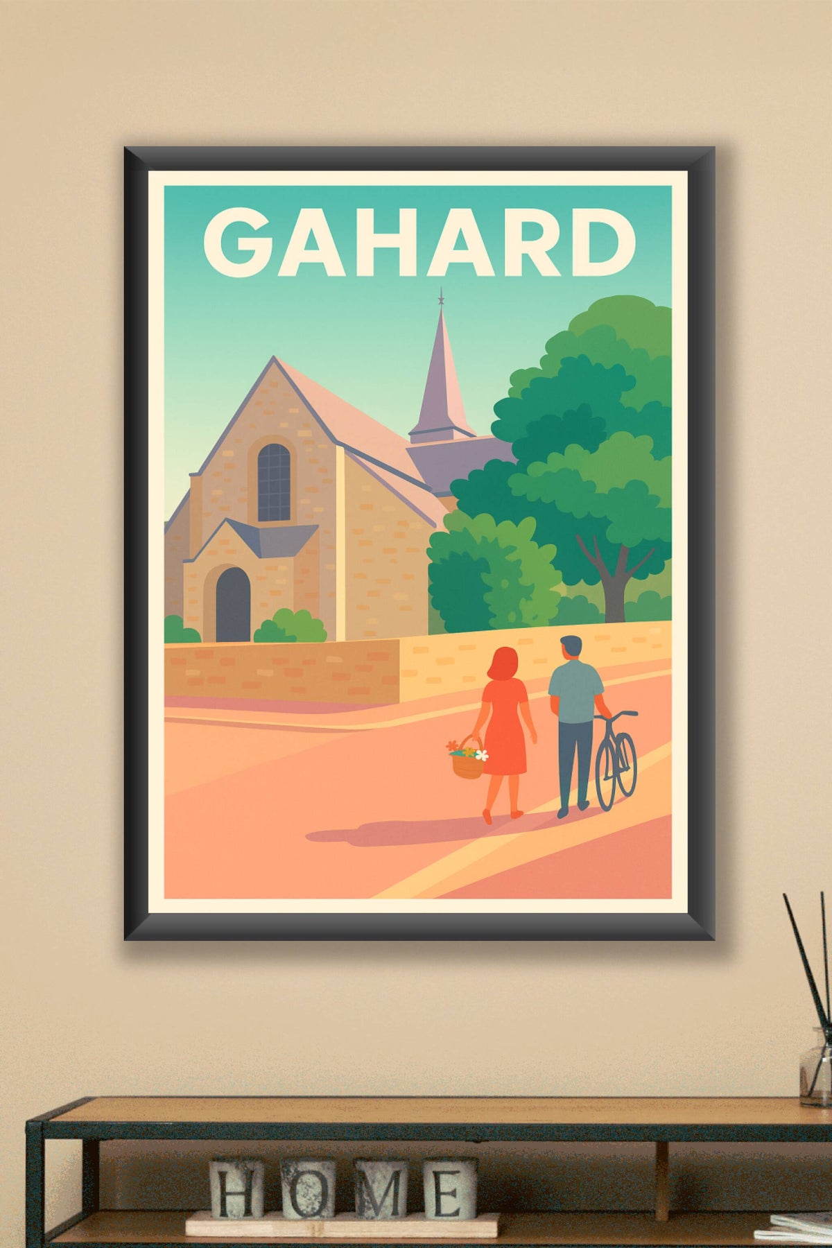 Affiche de Gahard - Douceur et sérénité au cœur du village