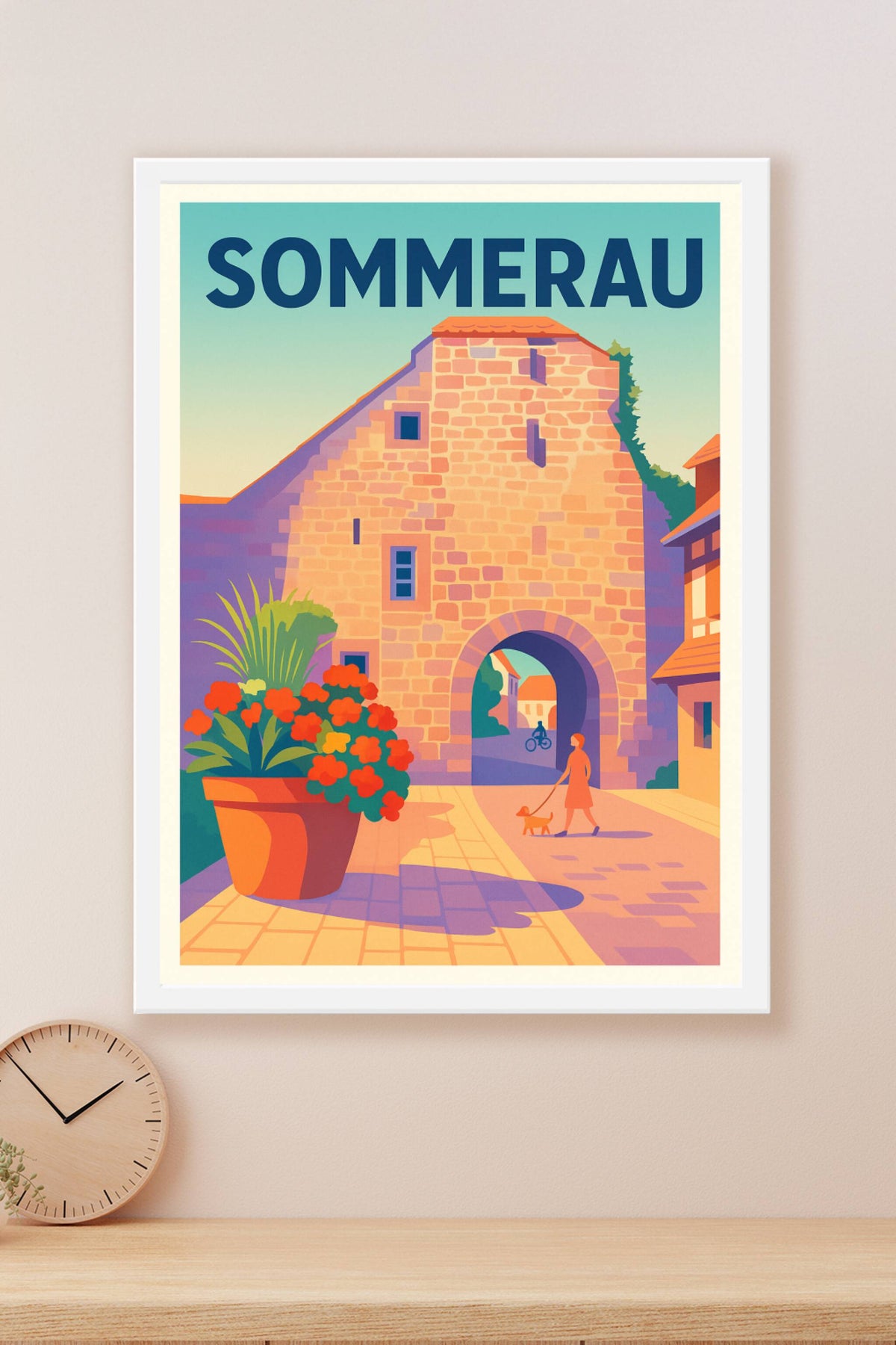 Affiche de Sommerau - Charme et douceur d'une porte historique