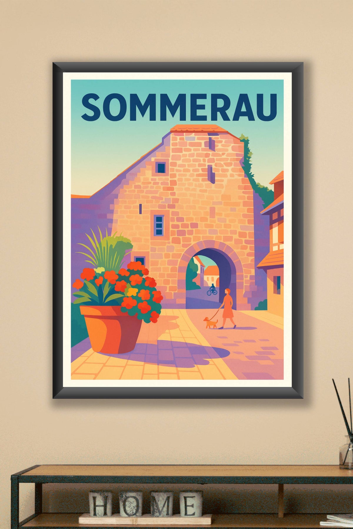 Affiche de Sommerau - Charme et douceur d'une porte historique